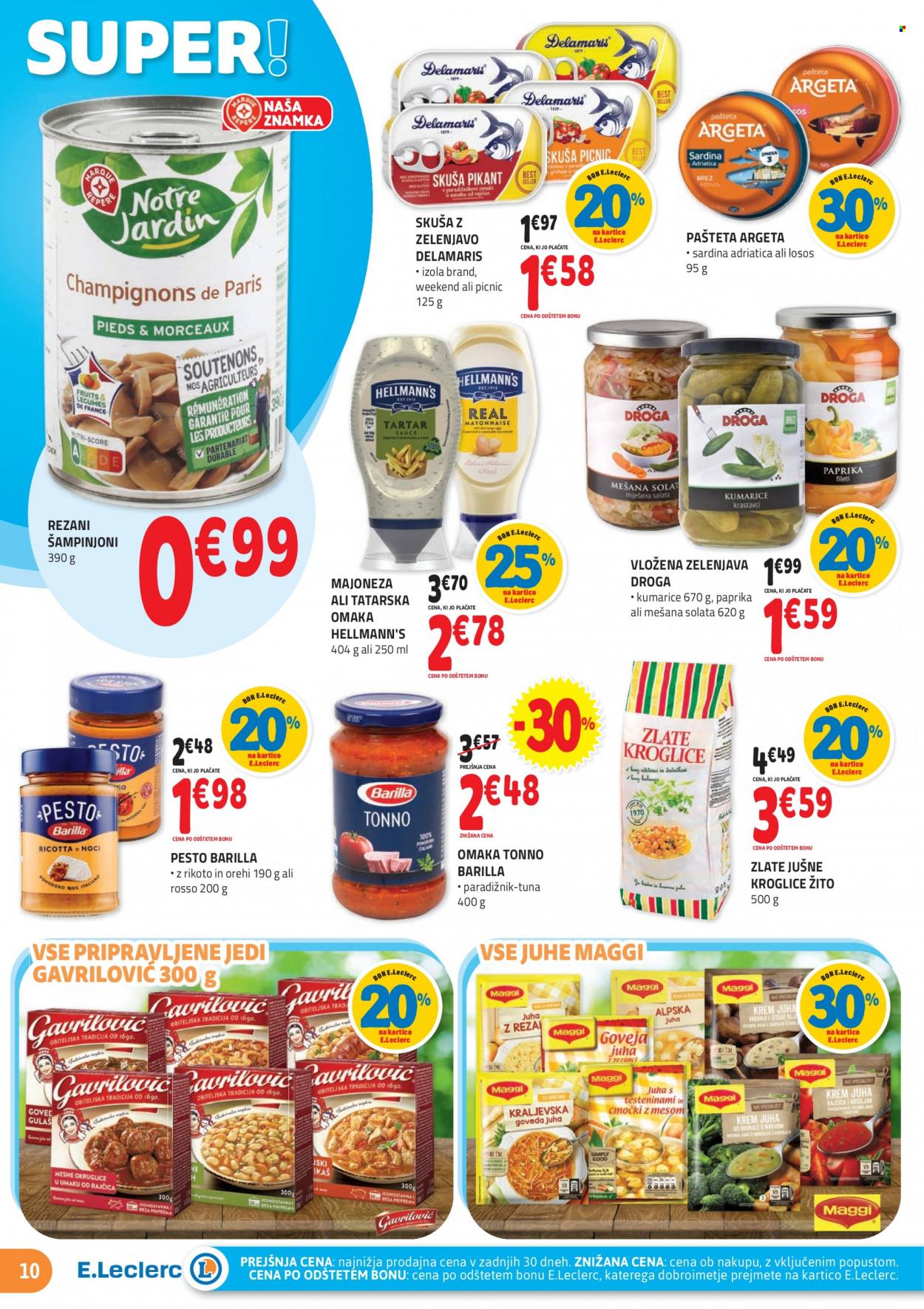 E.Leclerc katalog - 26.7.2023 - 5.8.2023. Stran 10