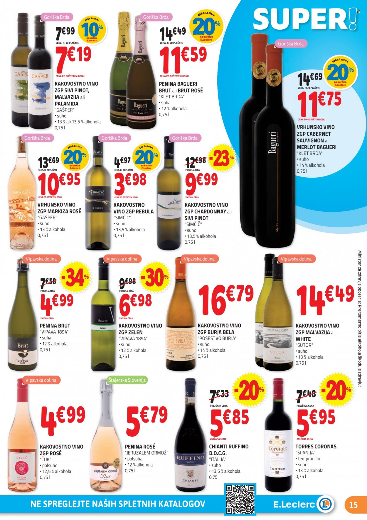 E.Leclerc katalog - 26.7.2023 - 5.8.2023. Stran 15