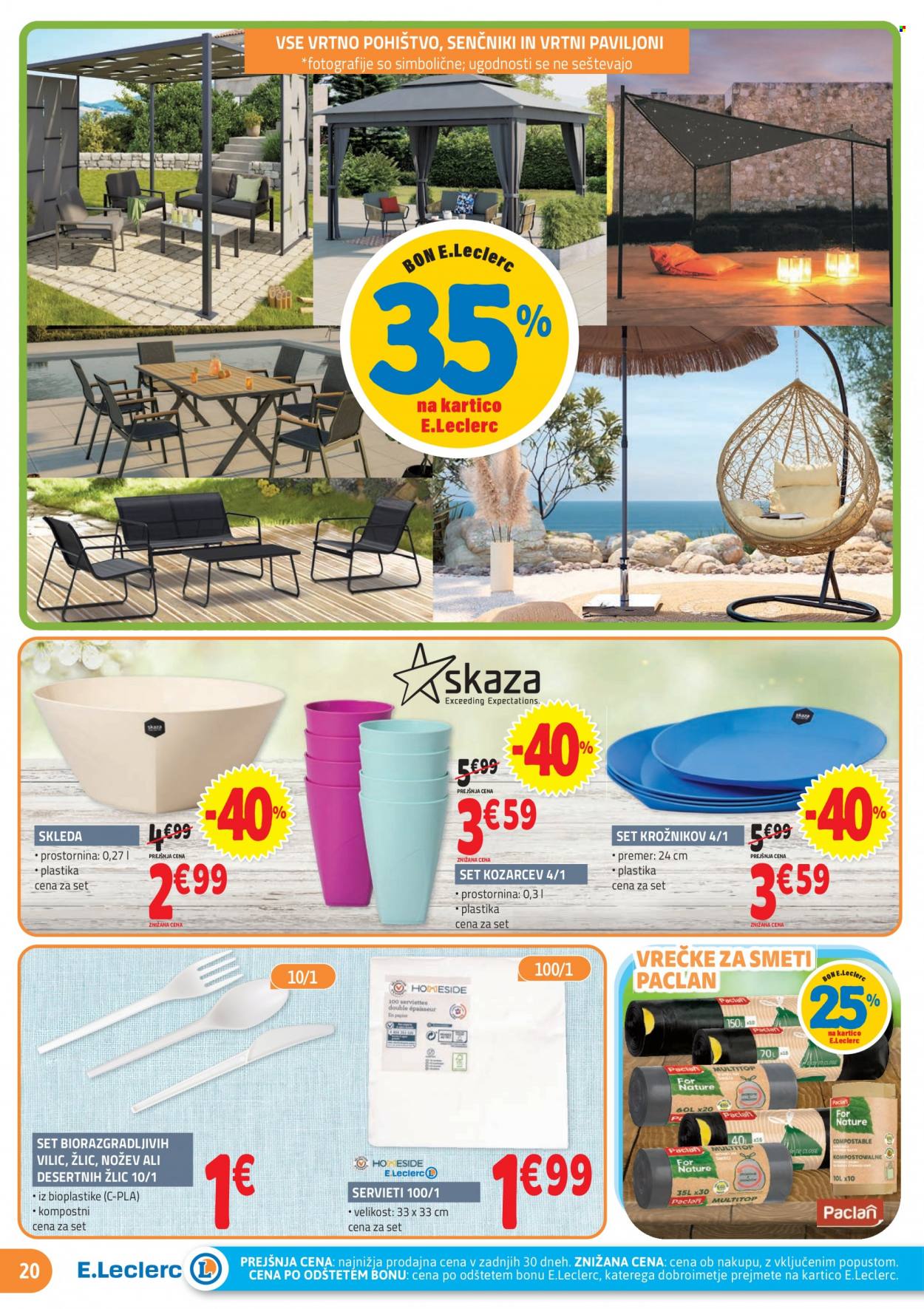 E.Leclerc katalog - 26.7.2023 - 5.8.2023. Stran 20