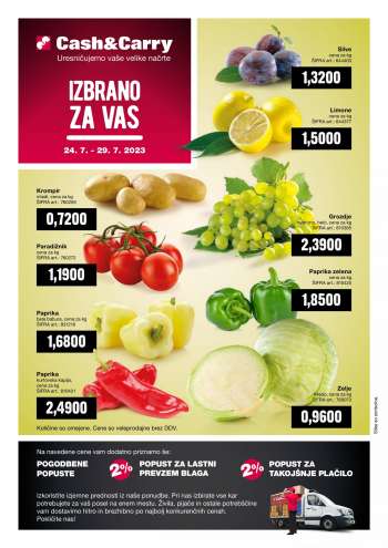 Mercator Cash & Carry katalog - 24.7.2023 - 29.7.2023.