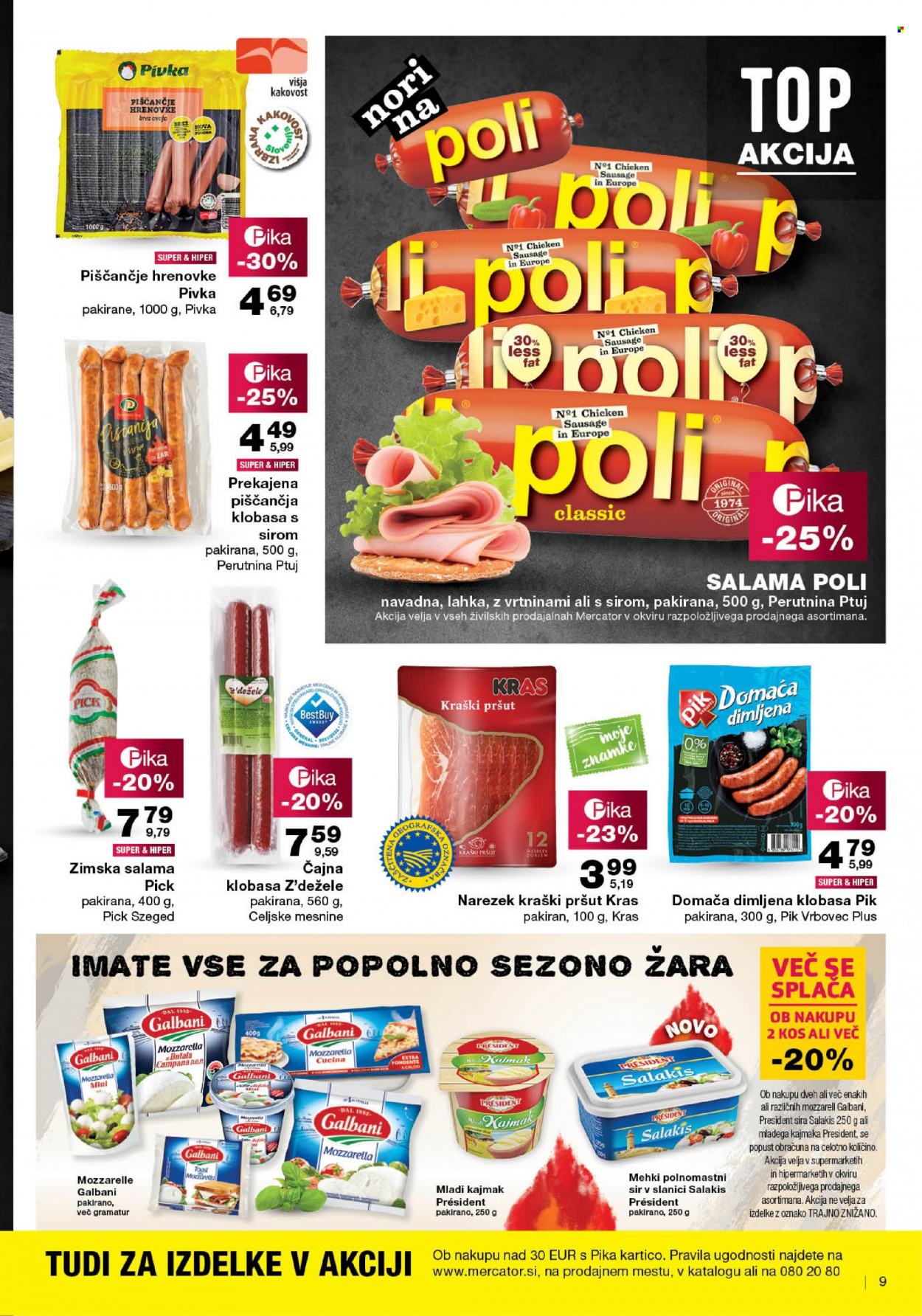 Mercator katalog - 27.7.2023 - 2.8.2023. Stran 9