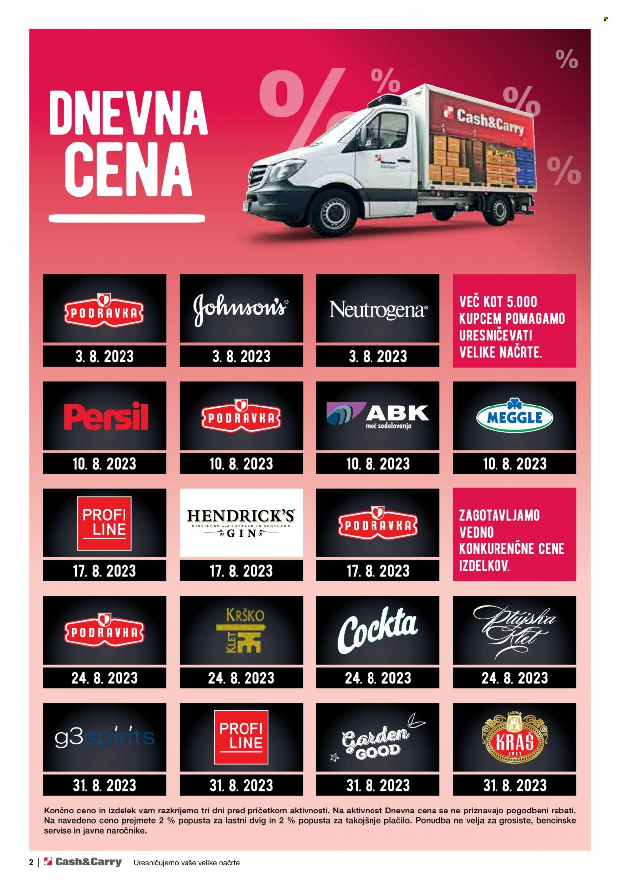 Mercator Cash & Carry katalog - 1.8.2023 - 31.8.2023. Stran 2