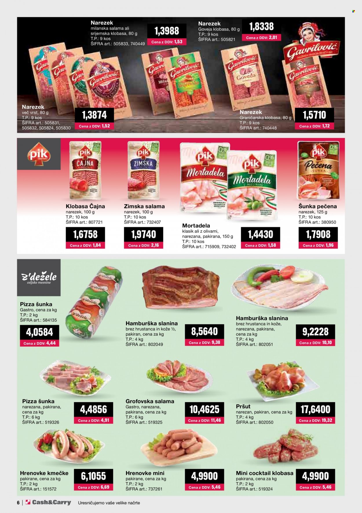 Mercator Cash & Carry katalog - 1.8.2023 - 31.8.2023. Stran 6