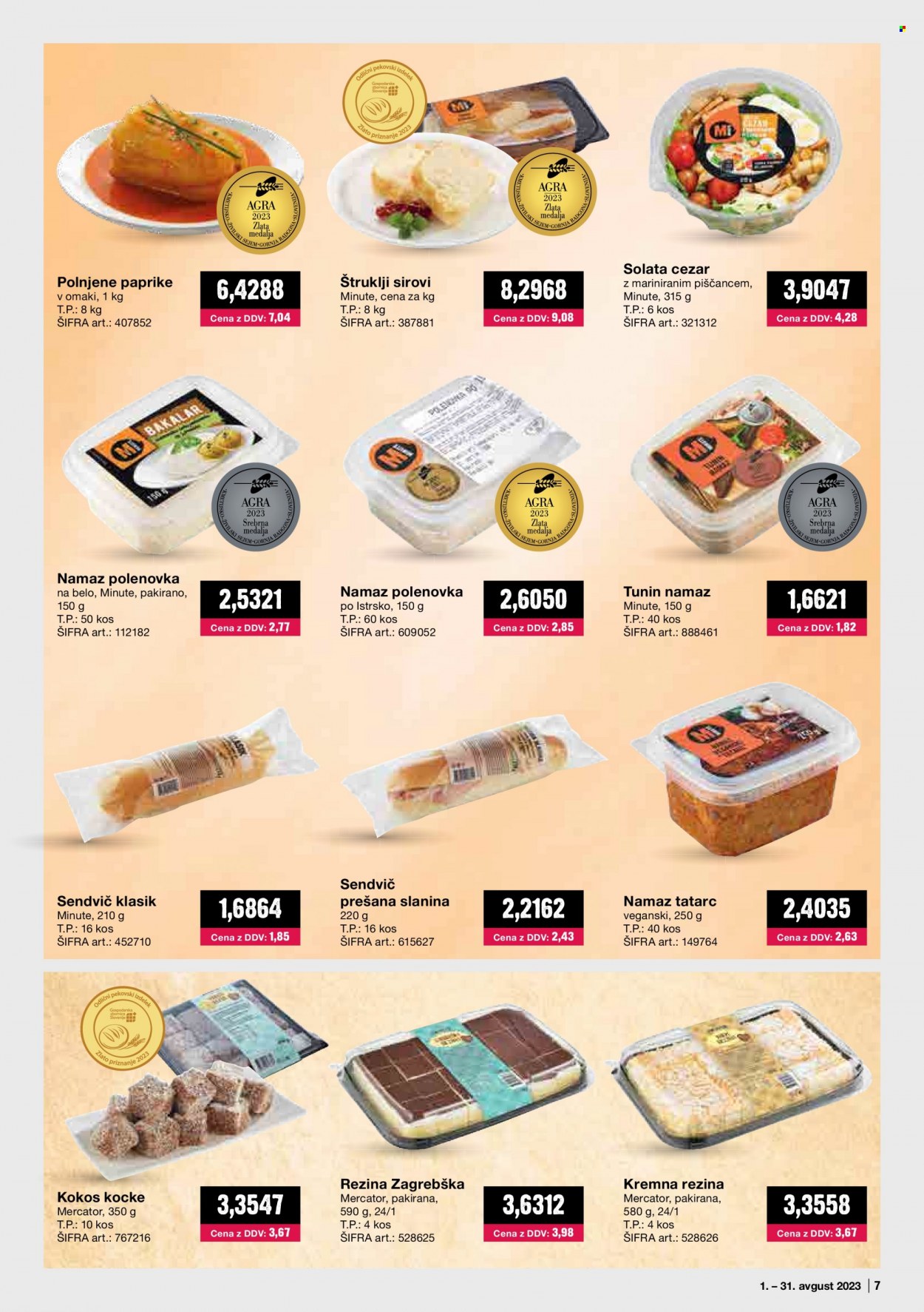 Mercator Cash & Carry katalog - 1.8.2023 - 31.8.2023. Stran 7