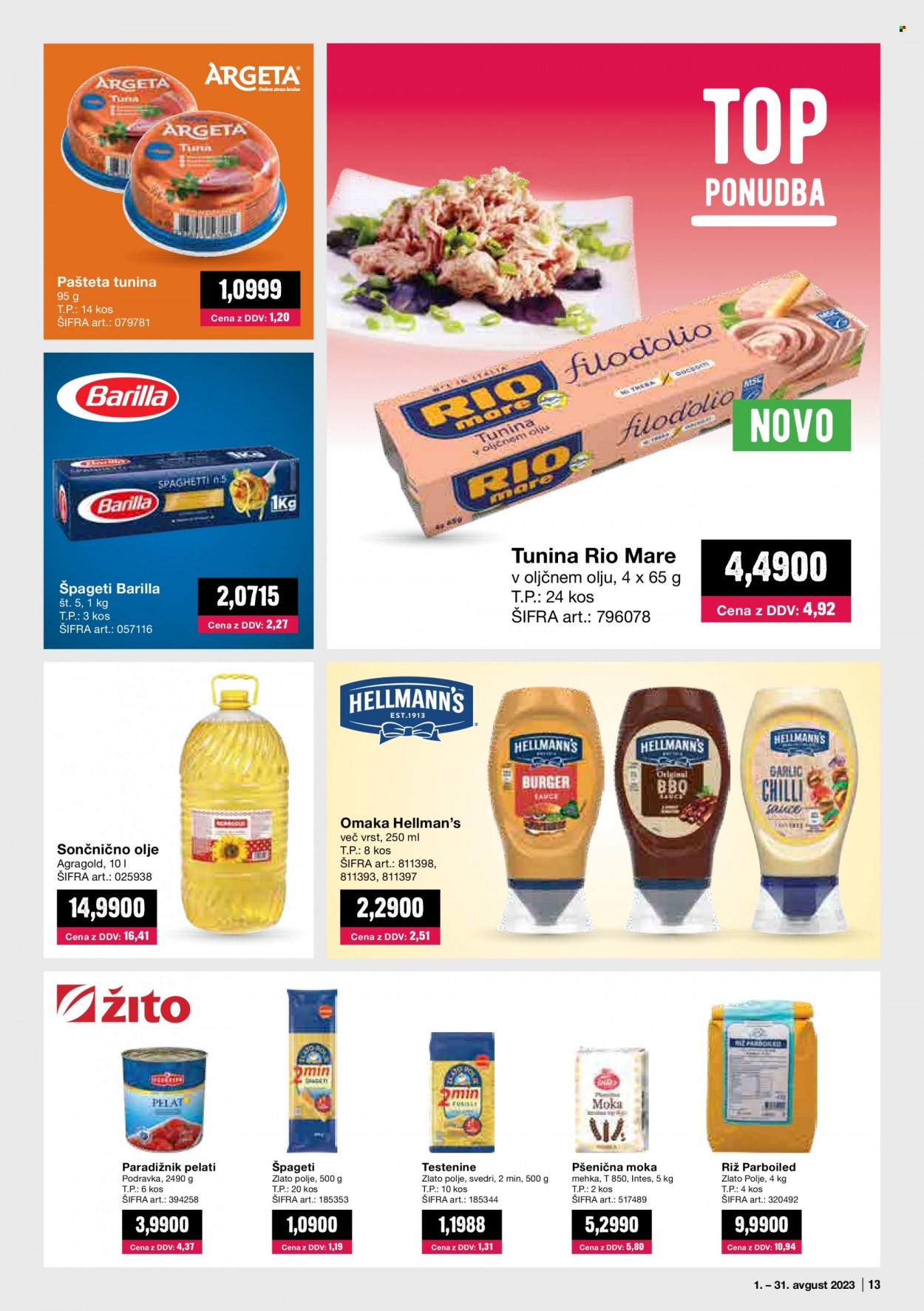 Mercator Cash & Carry katalog - 1.8.2023 - 31.8.2023. Stran 13