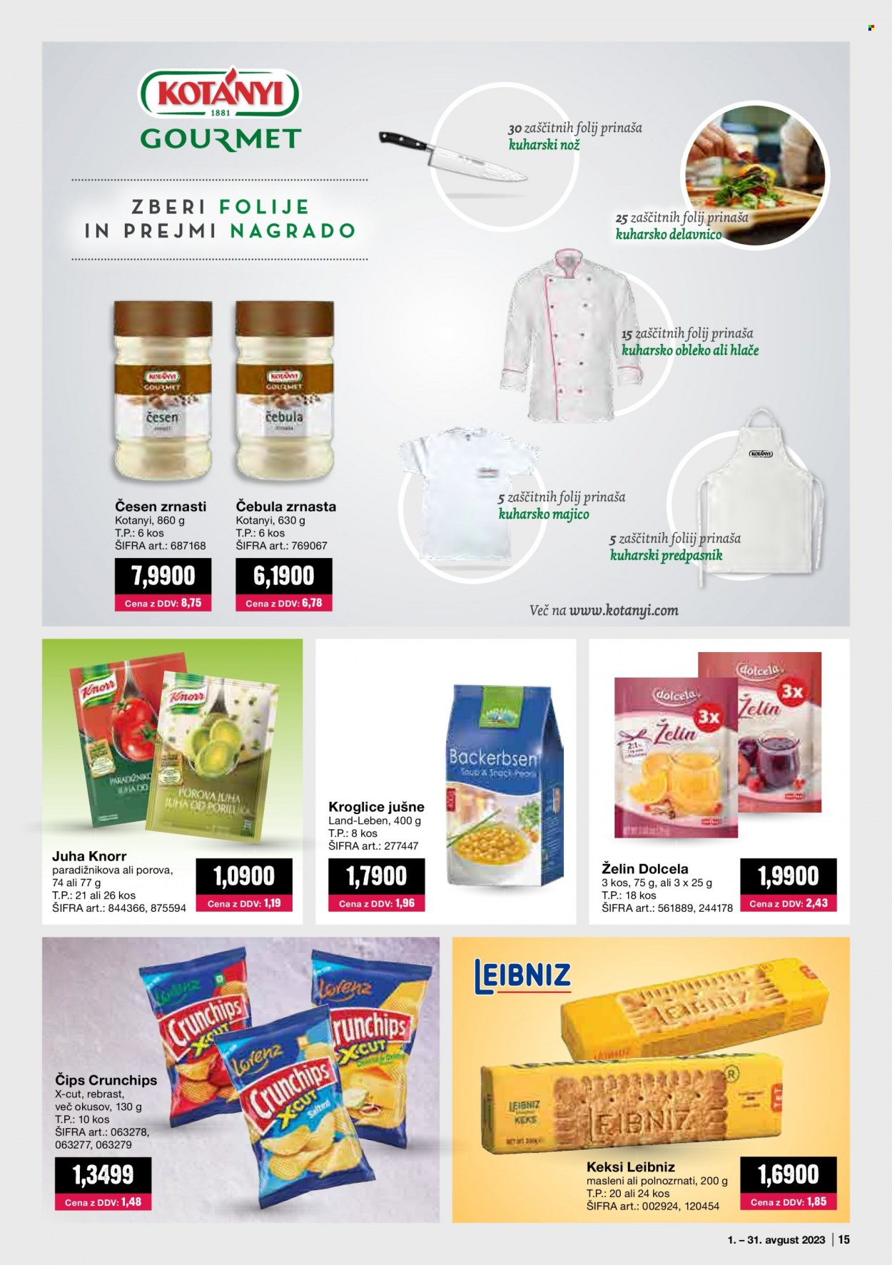 Mercator Cash & Carry katalog - 1.8.2023 - 31.8.2023. Stran 15