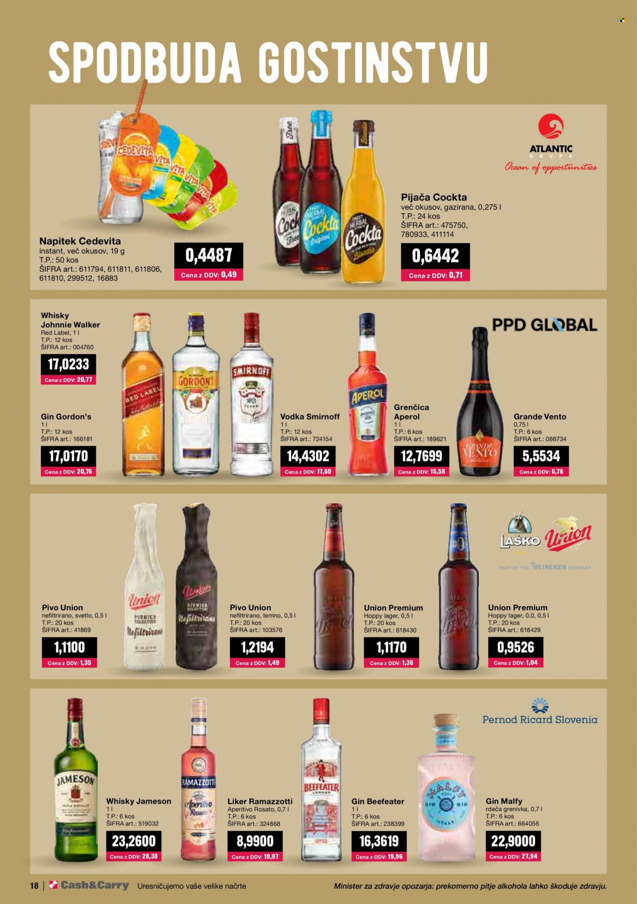 Mercator Cash & Carry katalog - 1.8.2023 - 31.8.2023. Stran 18