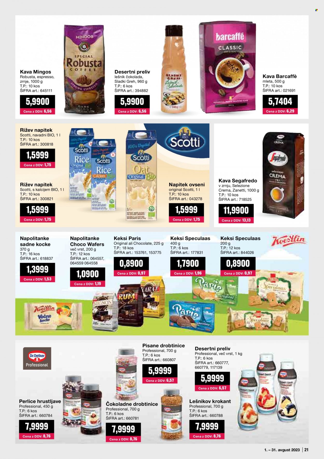 Mercator Cash & Carry katalog - 1.8.2023 - 31.8.2023. Stran 21