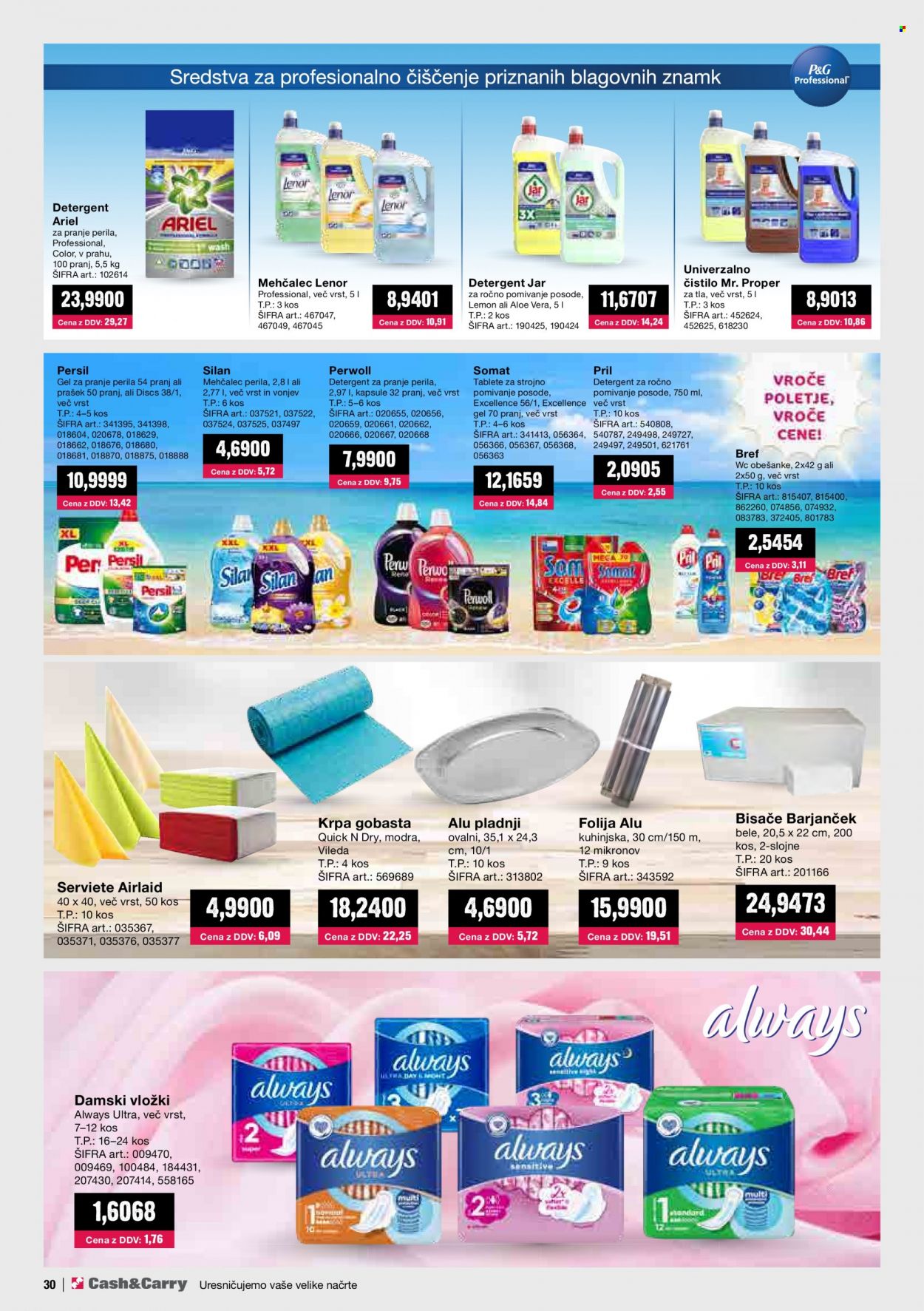 Mercator Cash & Carry katalog - 1.8.2023 - 31.8.2023. Stran 30