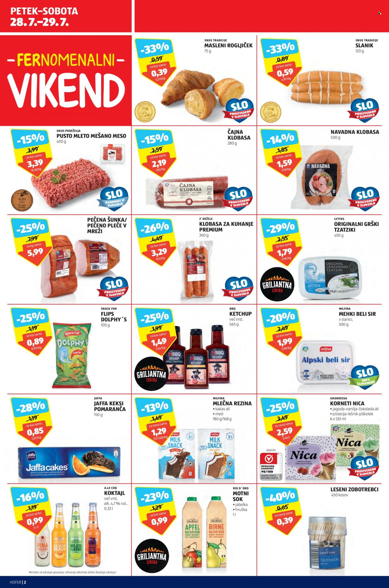 Hofer katalog - 27.7.2023 - 5.8.2023. Stran 2