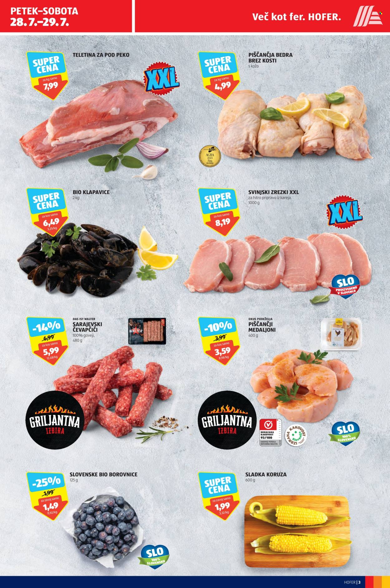 Hofer katalog - 27.7.2023 - 5.8.2023. Stran 3