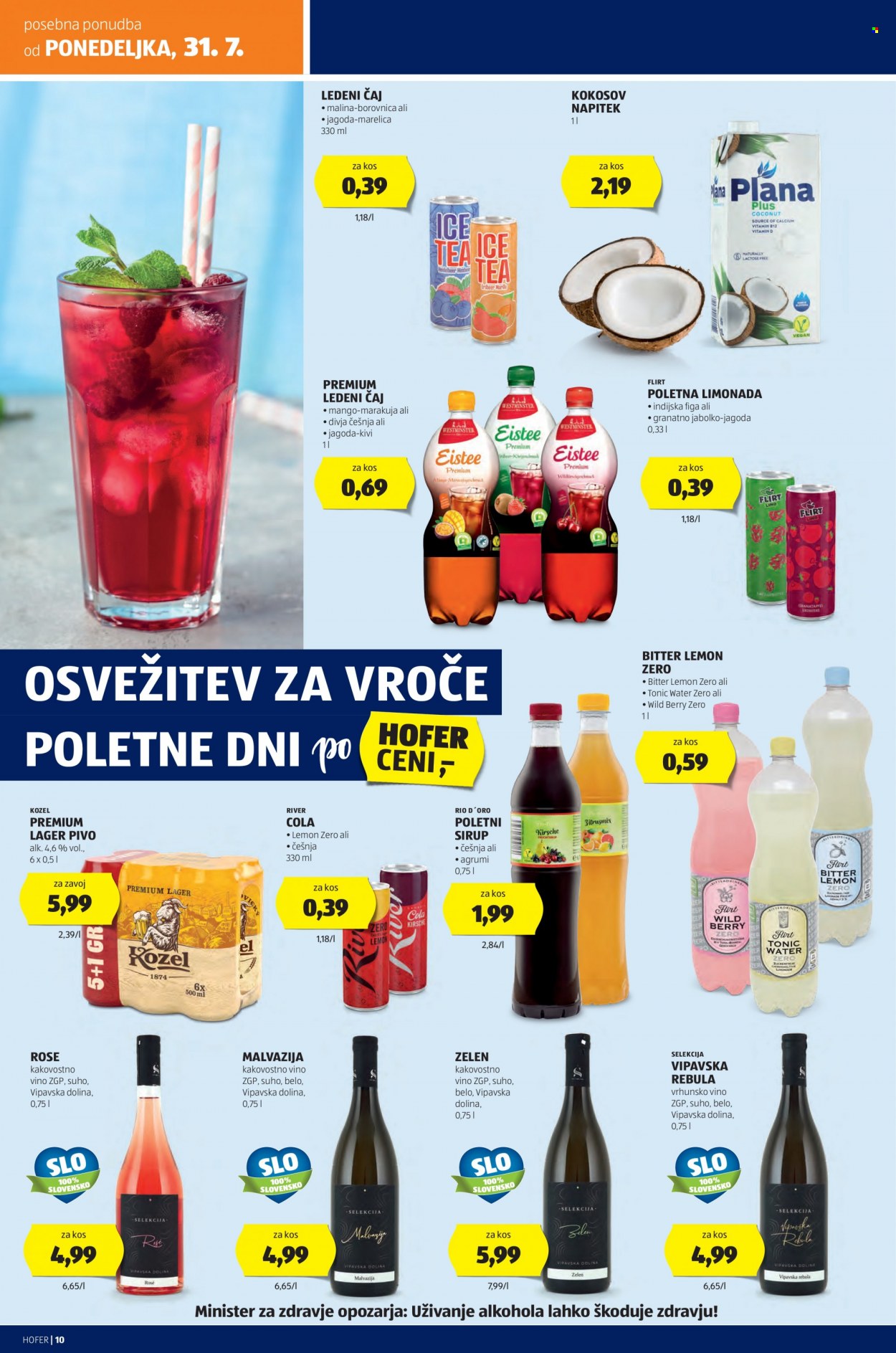 Hofer katalog - 27.7.2023 - 5.8.2023. Stran 10