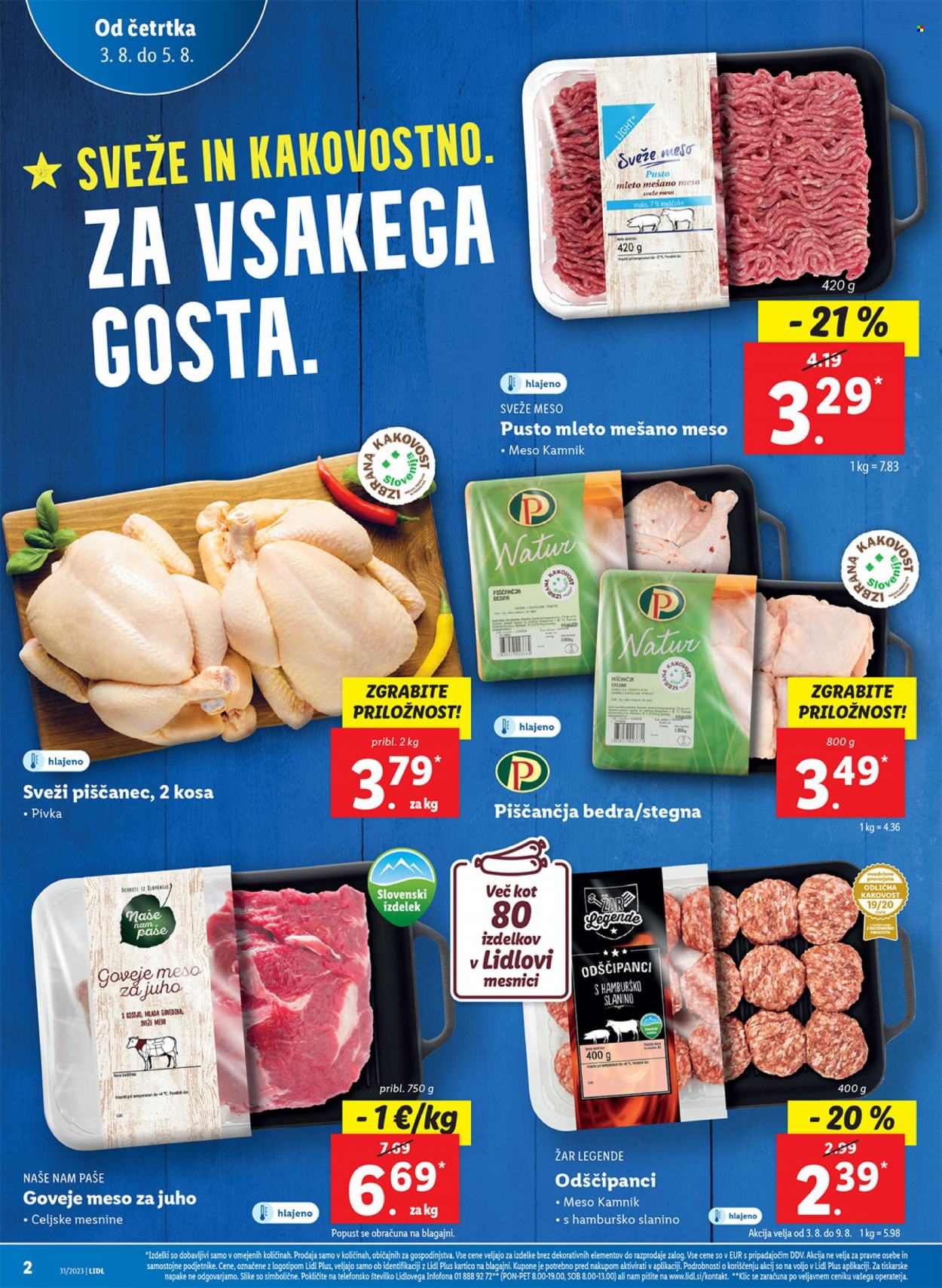 Lidl katalog - 3.8.2023 - 9.8.2023. Stran 2