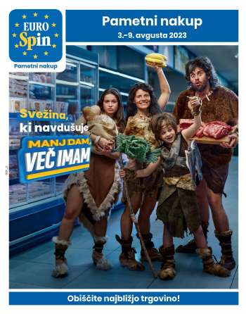 EuroSpin katalog - 3.8.2023 - 9.8.2023.