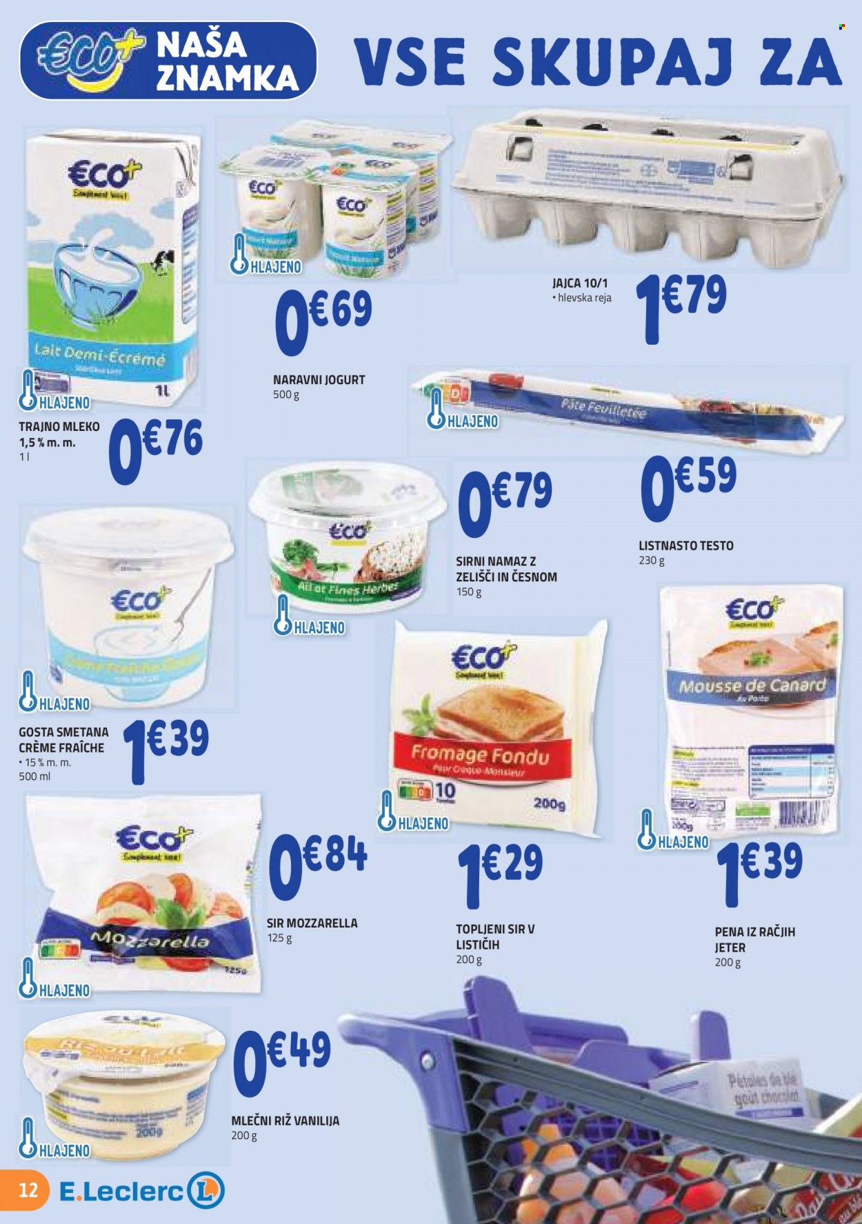 E.Leclerc katalog - 2.8.2023 - 12.8.2023. Stran 12