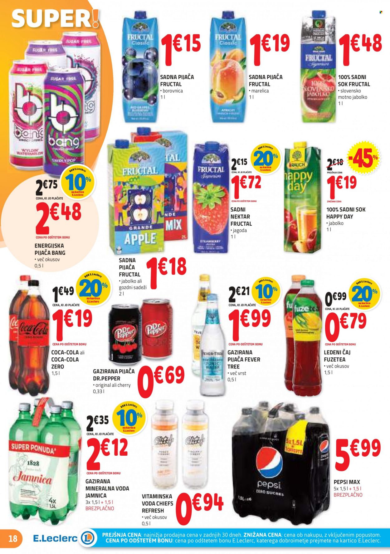 E.Leclerc katalog - 2.8.2023 - 12.8.2023. Stran 18