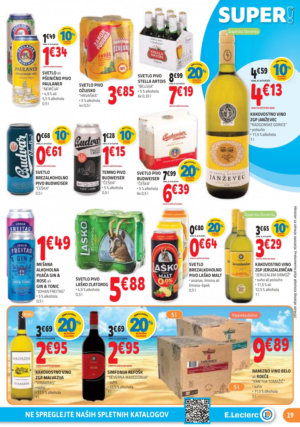 E.Leclerc katalog - 2.8.2023 - 12.8.2023. Stran 19