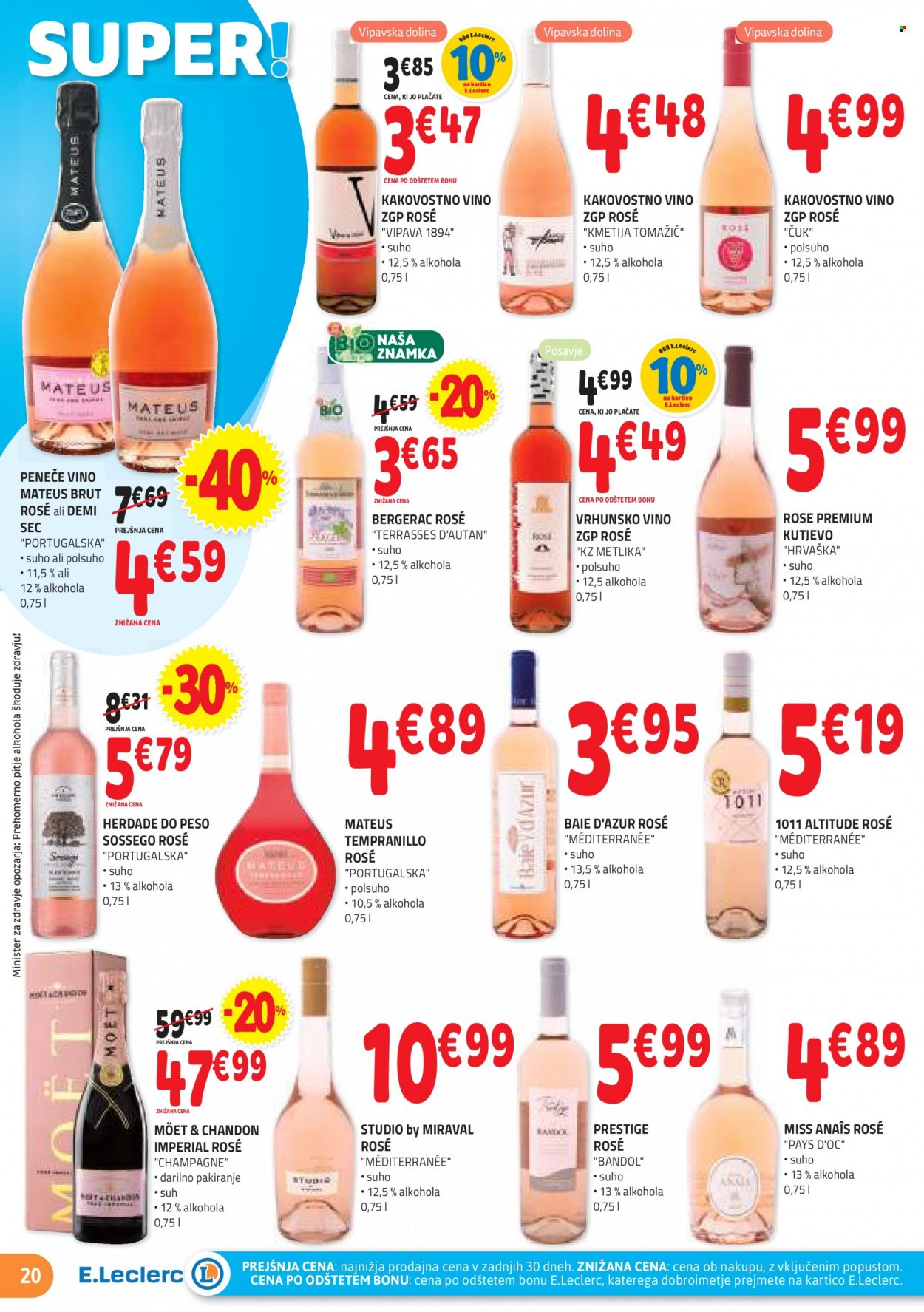E.Leclerc katalog - 2.8.2023 - 12.8.2023. Stran 20