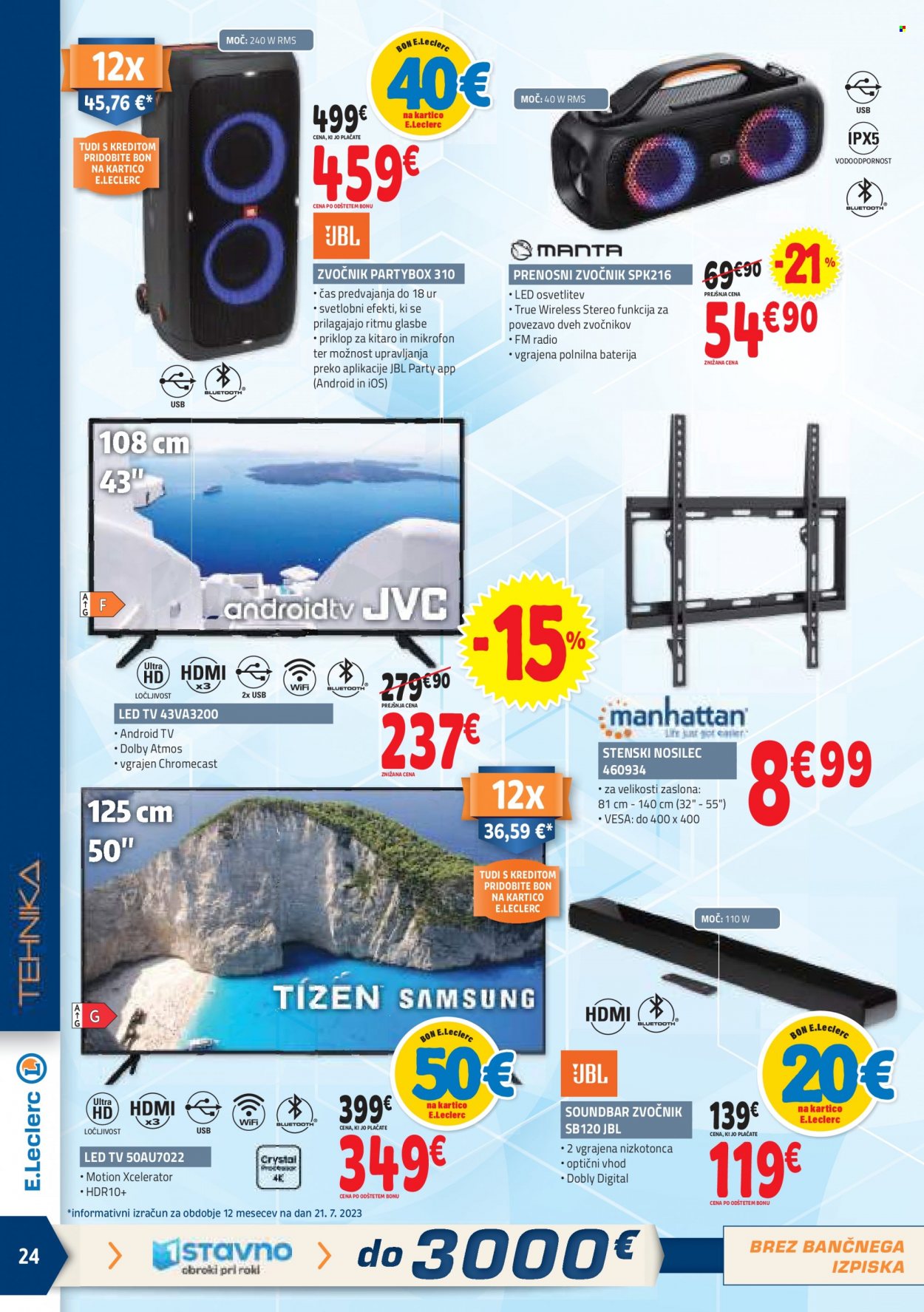 E.Leclerc katalog - 2.8.2023 - 12.8.2023. Stran 24