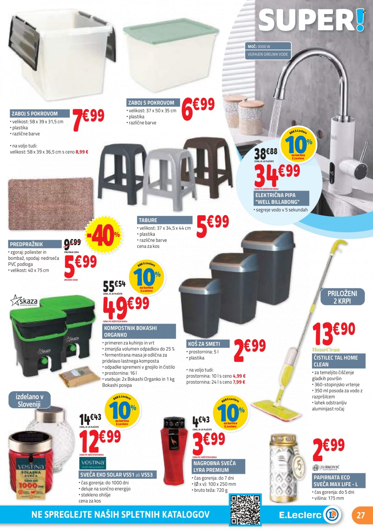 E.Leclerc katalog - 2.8.2023 - 12.8.2023. Stran 27