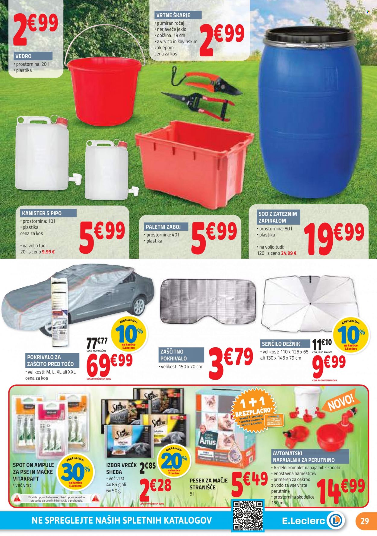 E.Leclerc katalog - 2.8.2023 - 12.8.2023. Stran 29