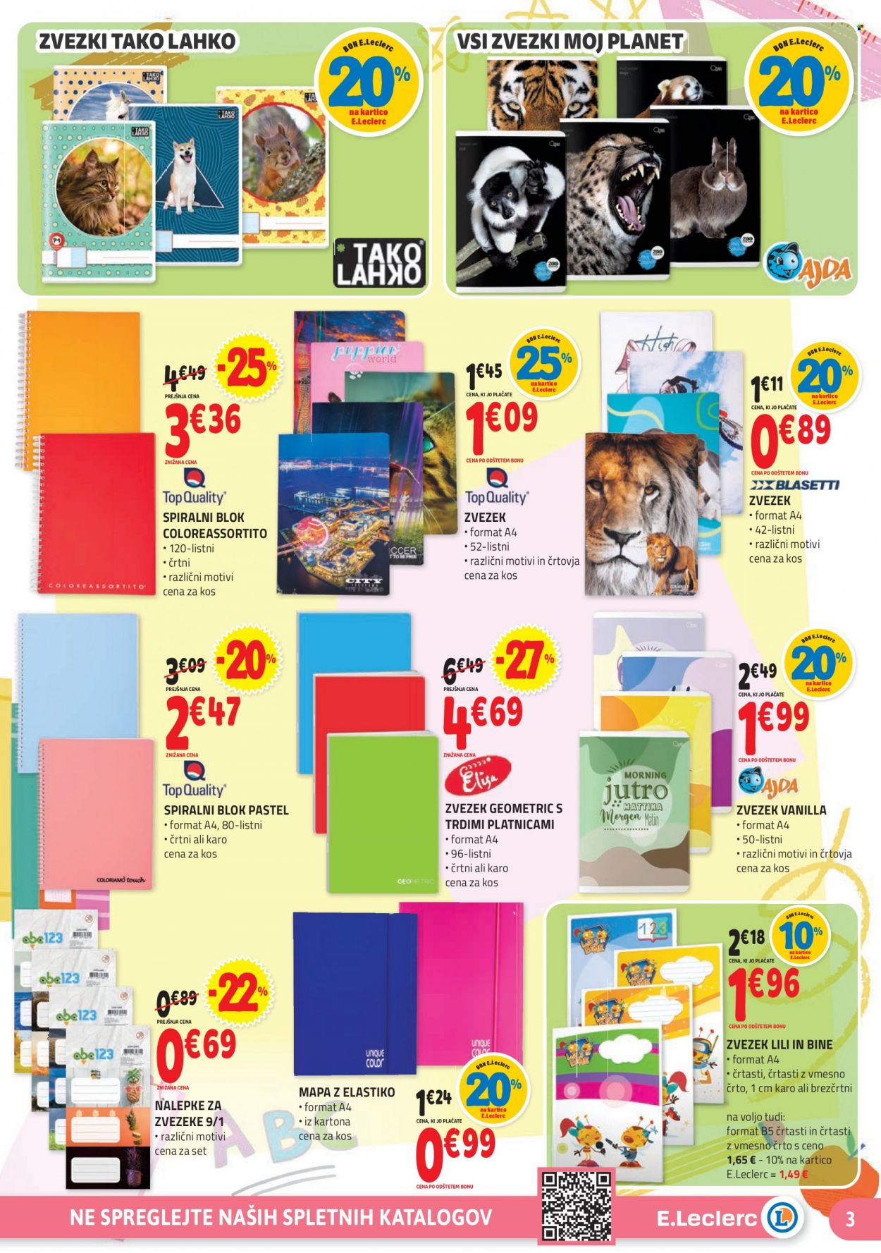 E.Leclerc katalog - 2.8.2023 - 2.9.2023. Stran 3