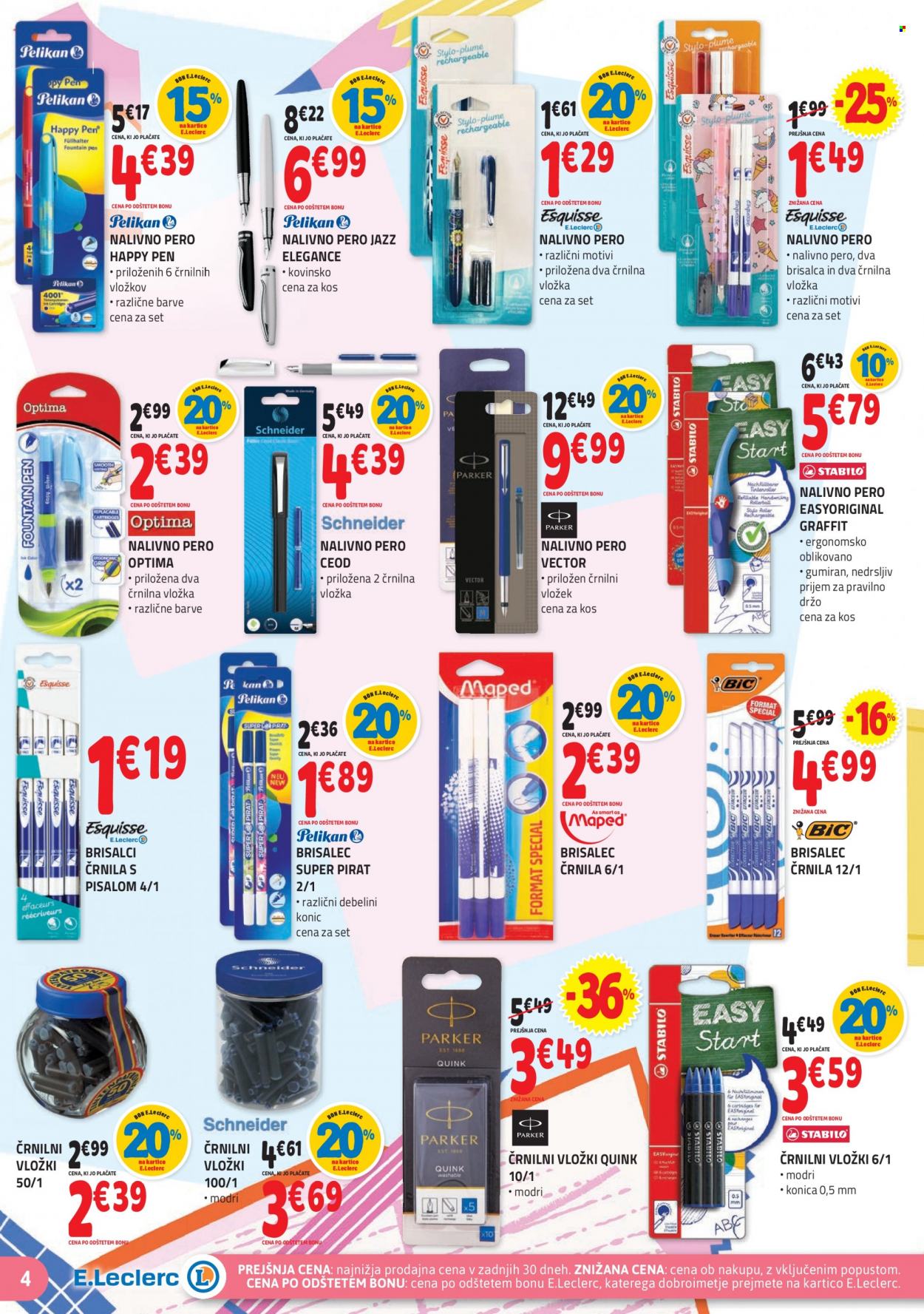 E.Leclerc katalog - 2.8.2023 - 2.9.2023. Stran 4