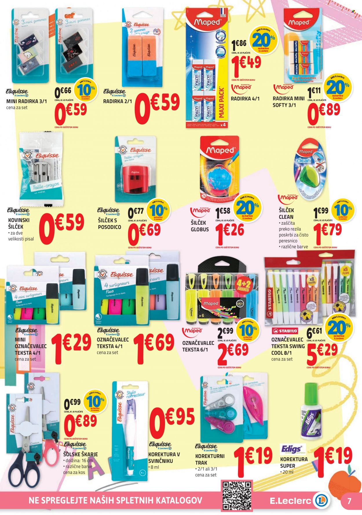 E.Leclerc katalog - 2.8.2023 - 2.9.2023. Stran 7