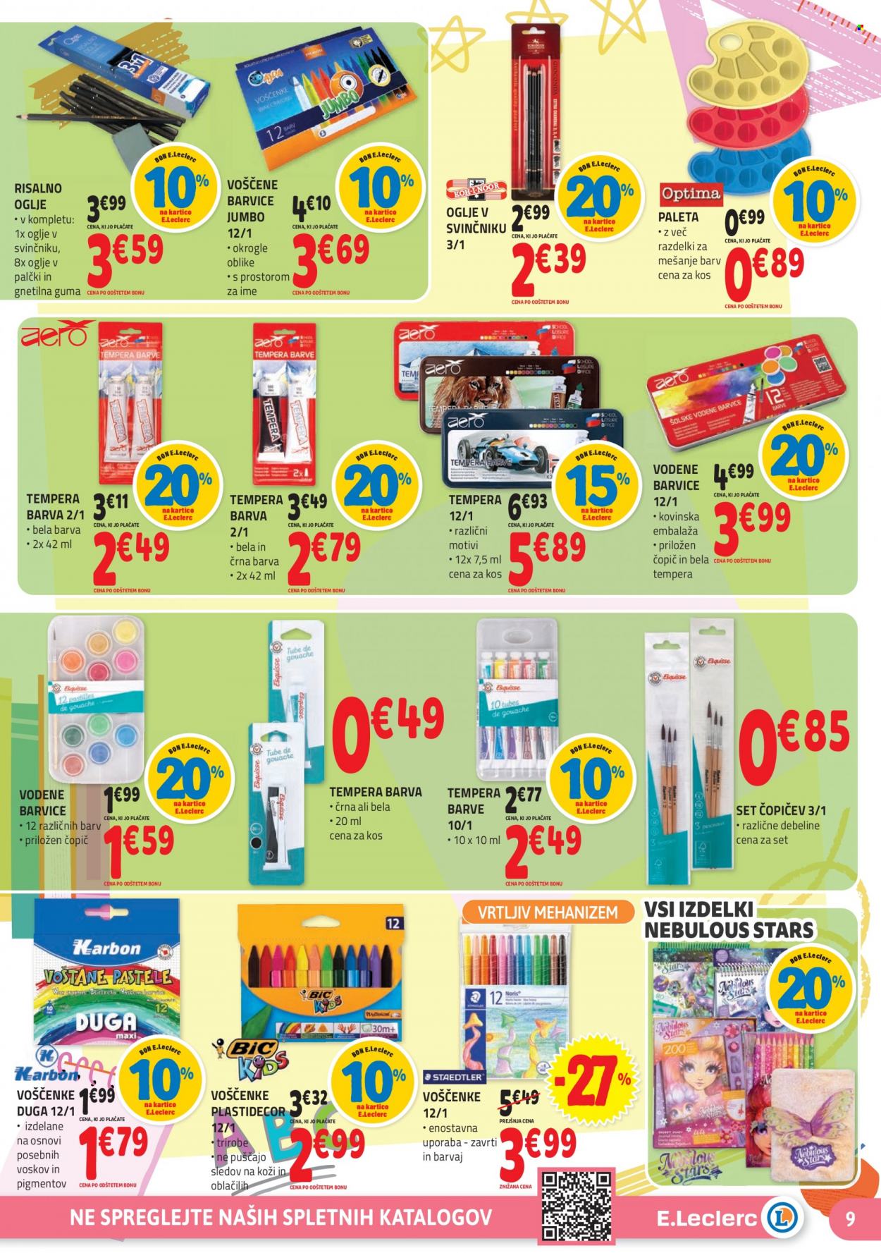 E.Leclerc katalog - 2.8.2023 - 2.9.2023. Stran 9