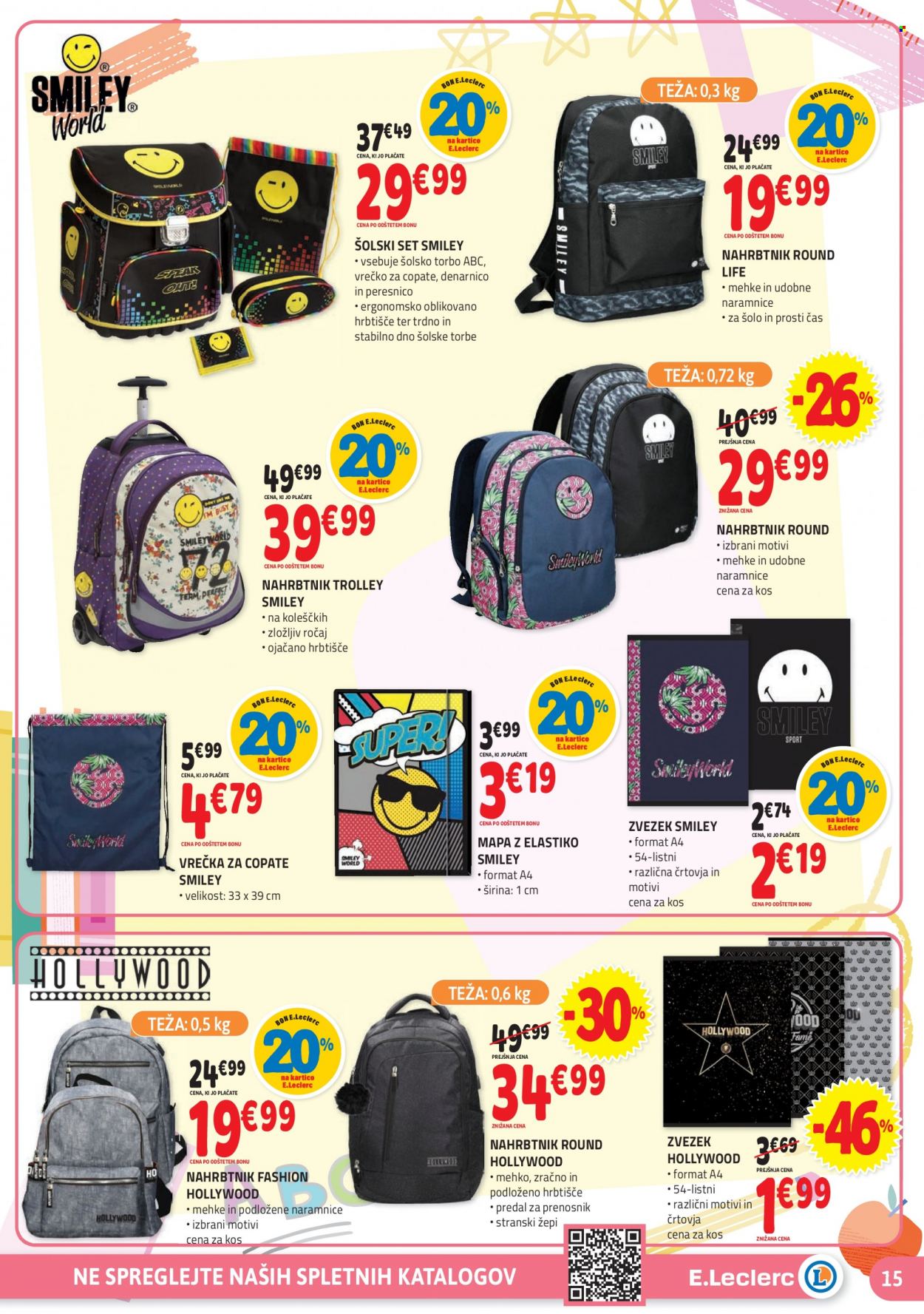 E.Leclerc katalog - 2.8.2023 - 2.9.2023. Stran 15