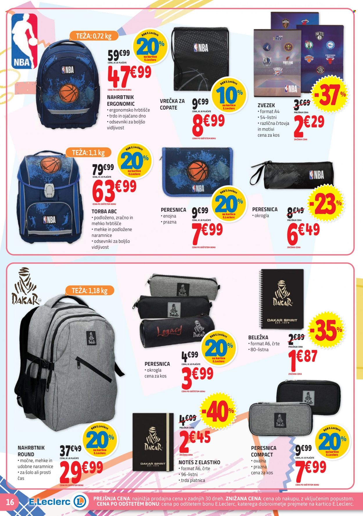 E.Leclerc katalog - 2.8.2023 - 2.9.2023. Stran 16