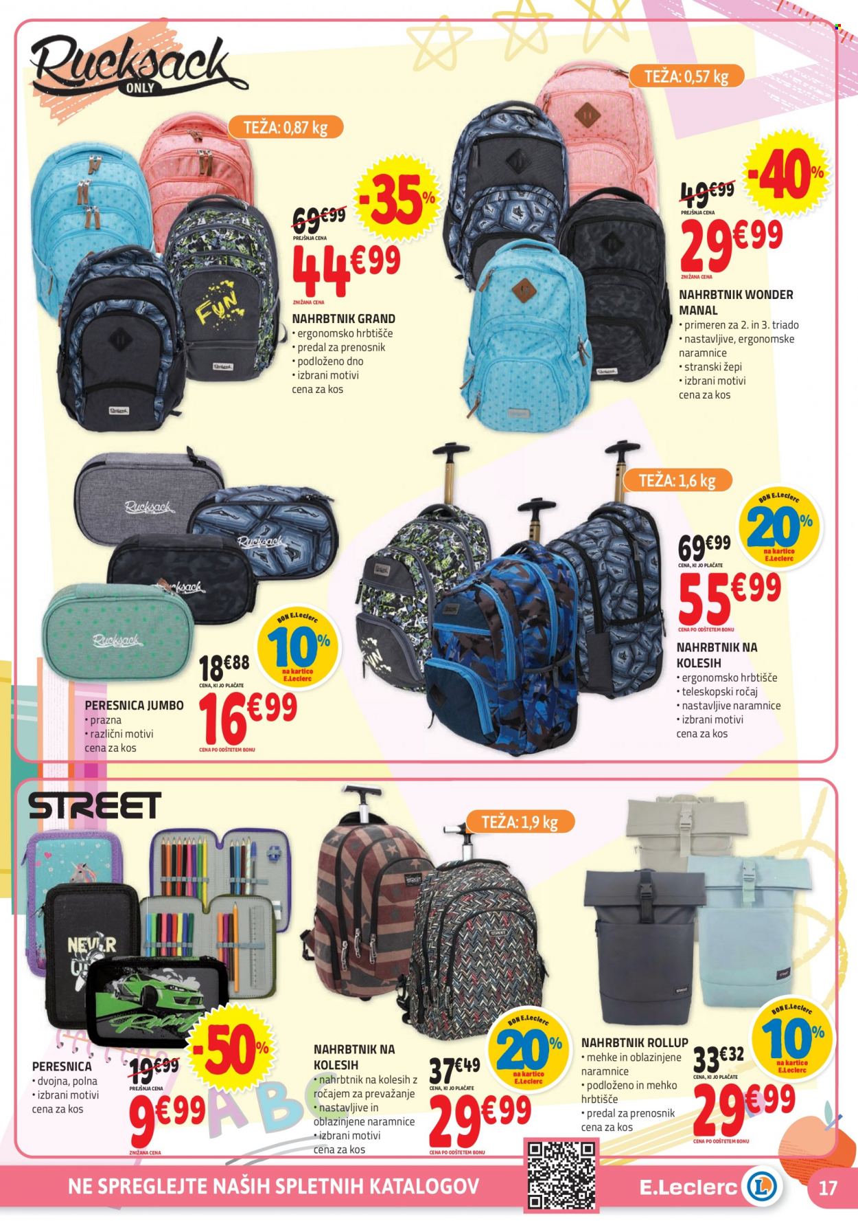 E.Leclerc katalog - 2.8.2023 - 2.9.2023. Stran 17