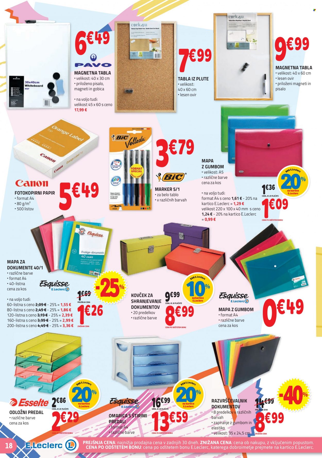 E.Leclerc katalog - 2.8.2023 - 2.9.2023. Stran 18