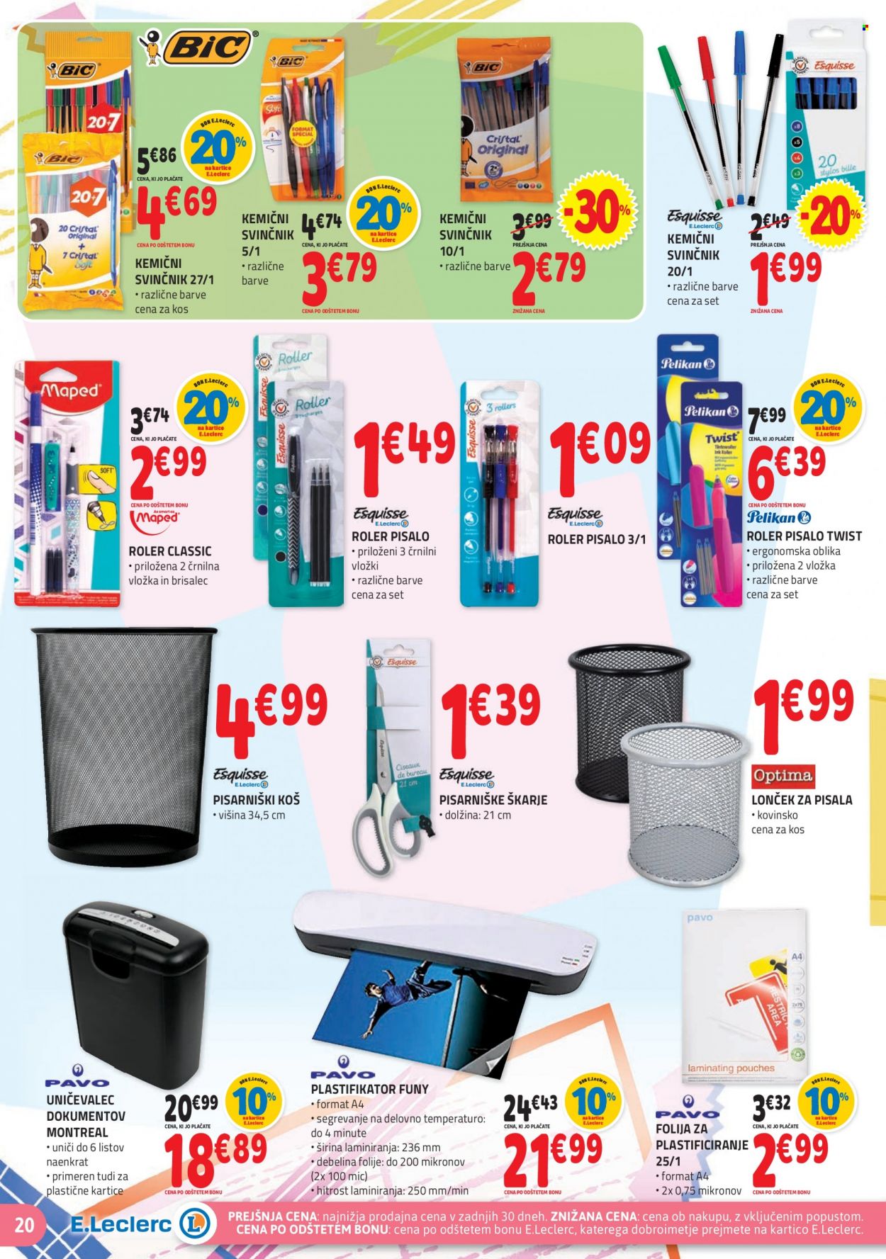 E.Leclerc katalog - 2.8.2023 - 2.9.2023. Stran 20