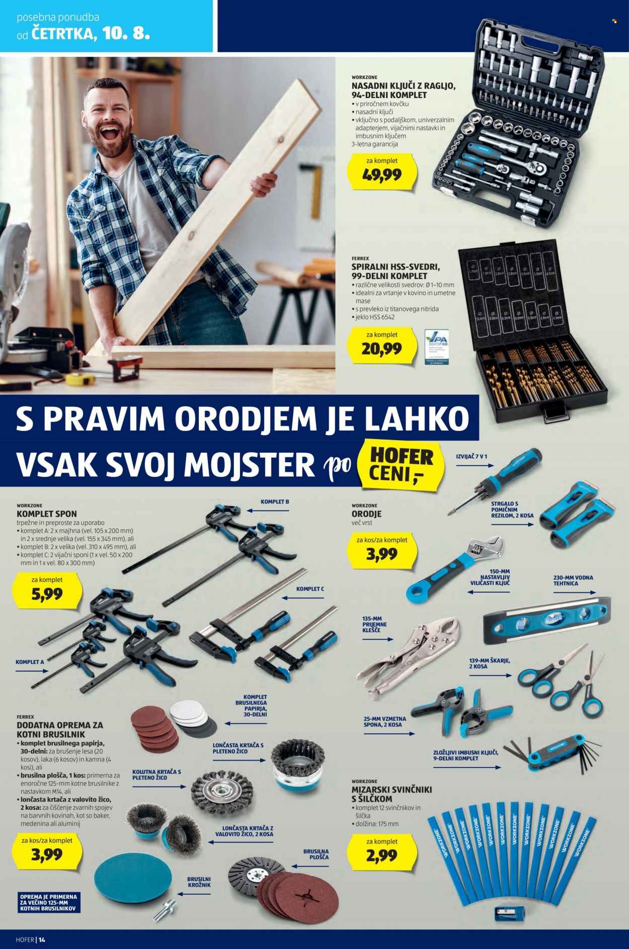 Hofer katalog - 3.8.2023 - 12.8.2023. Stran 14