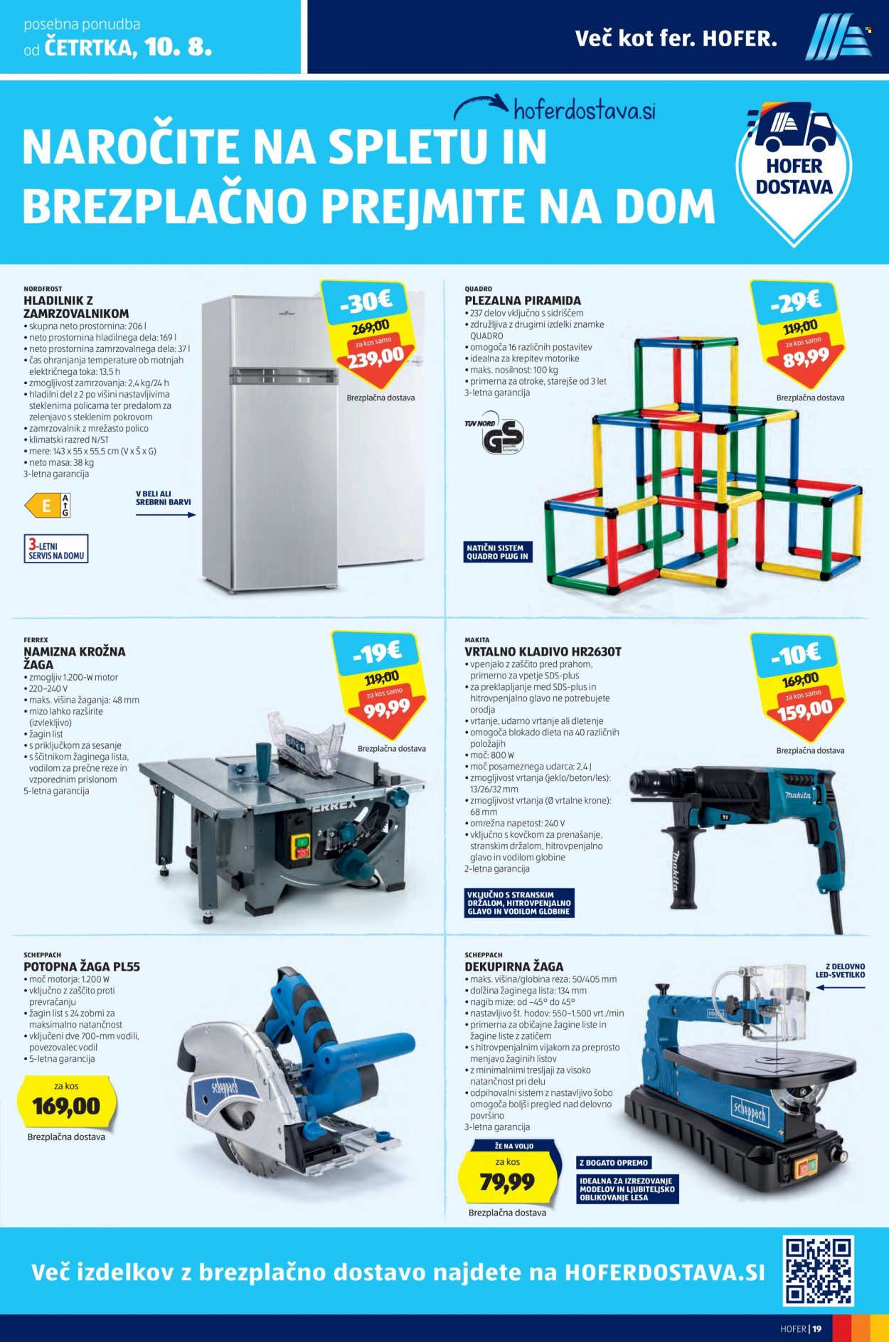 Hofer katalog - 3.8.2023 - 12.8.2023. Stran 19