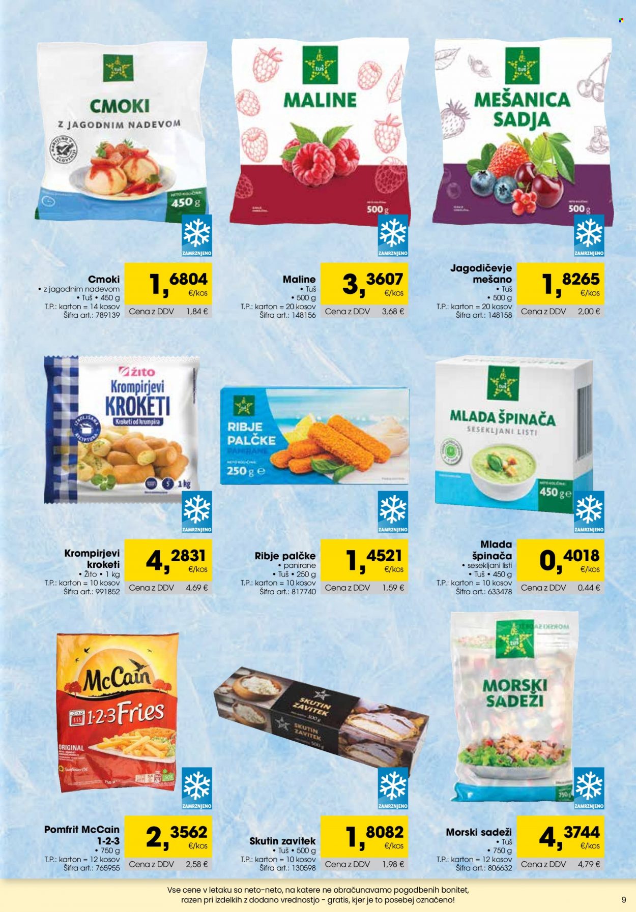 Tuš Cash & Carry katalog - 1.8.2023 - 31.8.2023. Stran 9
