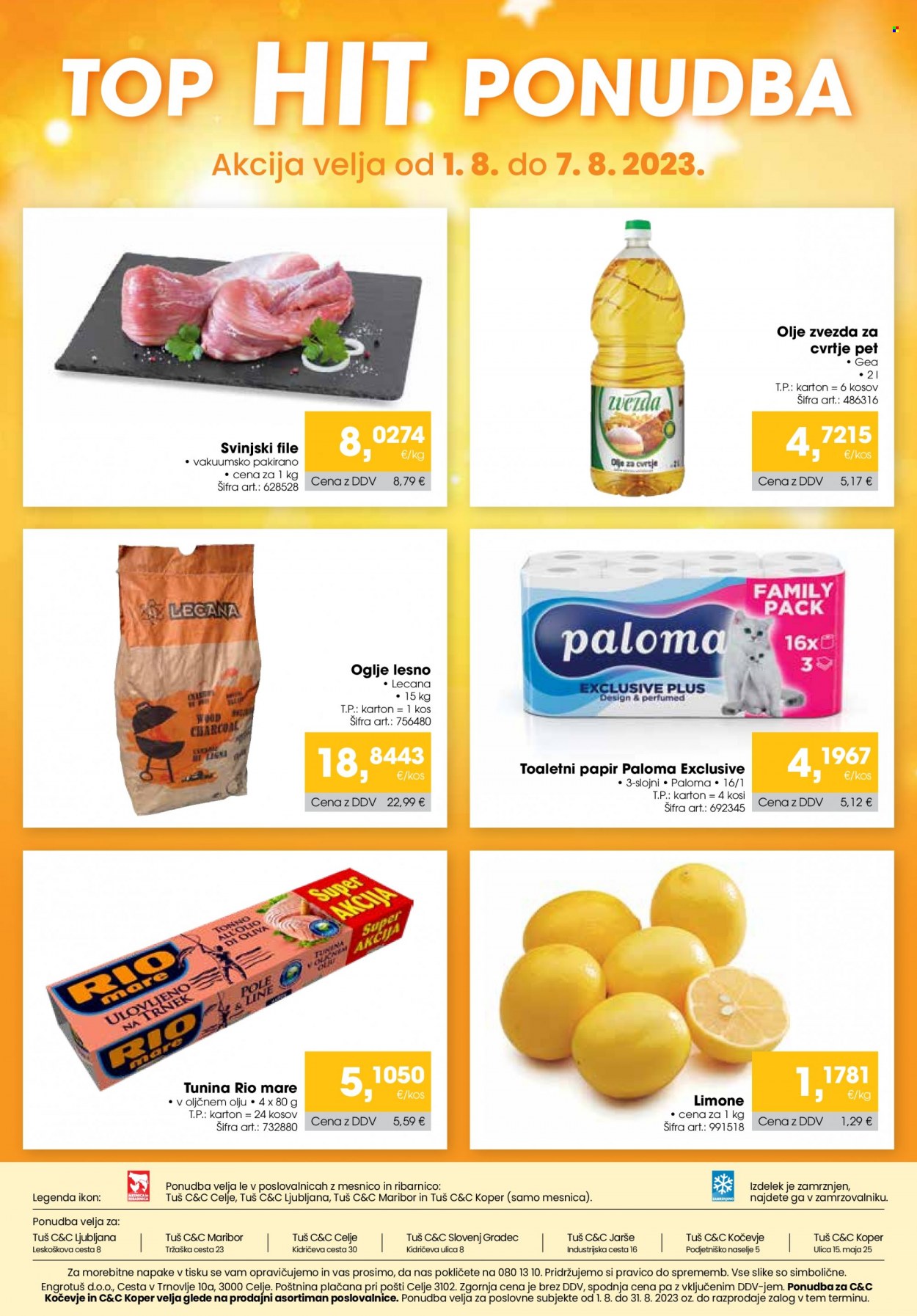 Tuš Cash & Carry katalog - 1.8.2023 - 31.8.2023. Stran 24