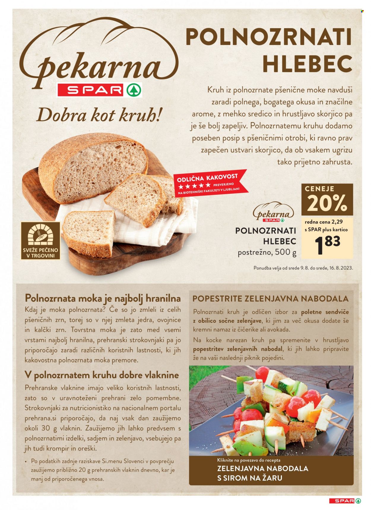 SPAR katalog - 9.8.2023 - 22.8.2023. Stran 13