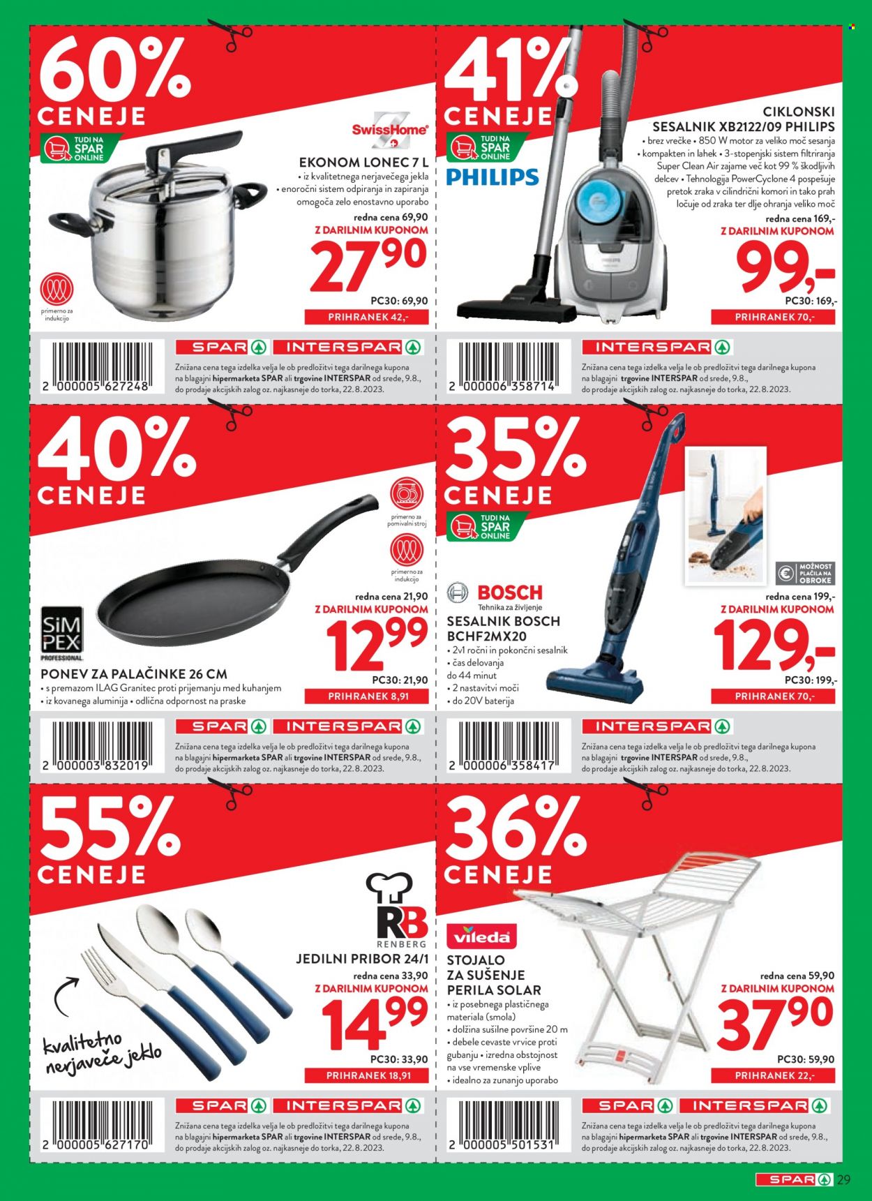 SPAR katalog - 9.8.2023 - 22.8.2023. Stran 33