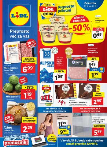 Lidl katalog - 7.8.2023 - 12.8.2023.
