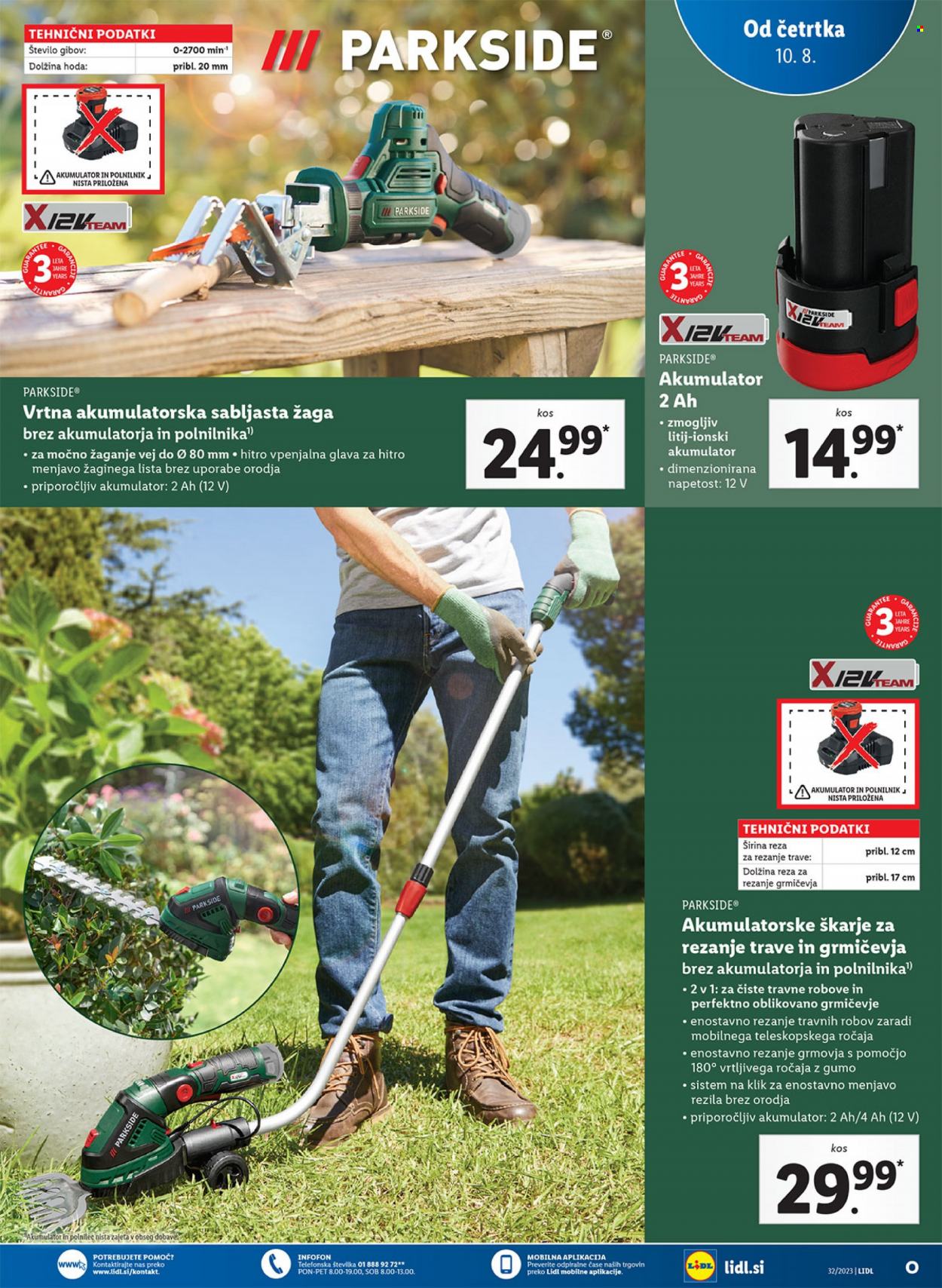 Lidl katalog - 10.8.2023 - 16.8.2023. Stran 37