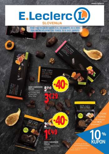 E.Leclerc katalog - 9.8.2023 - 19.8.2023.
