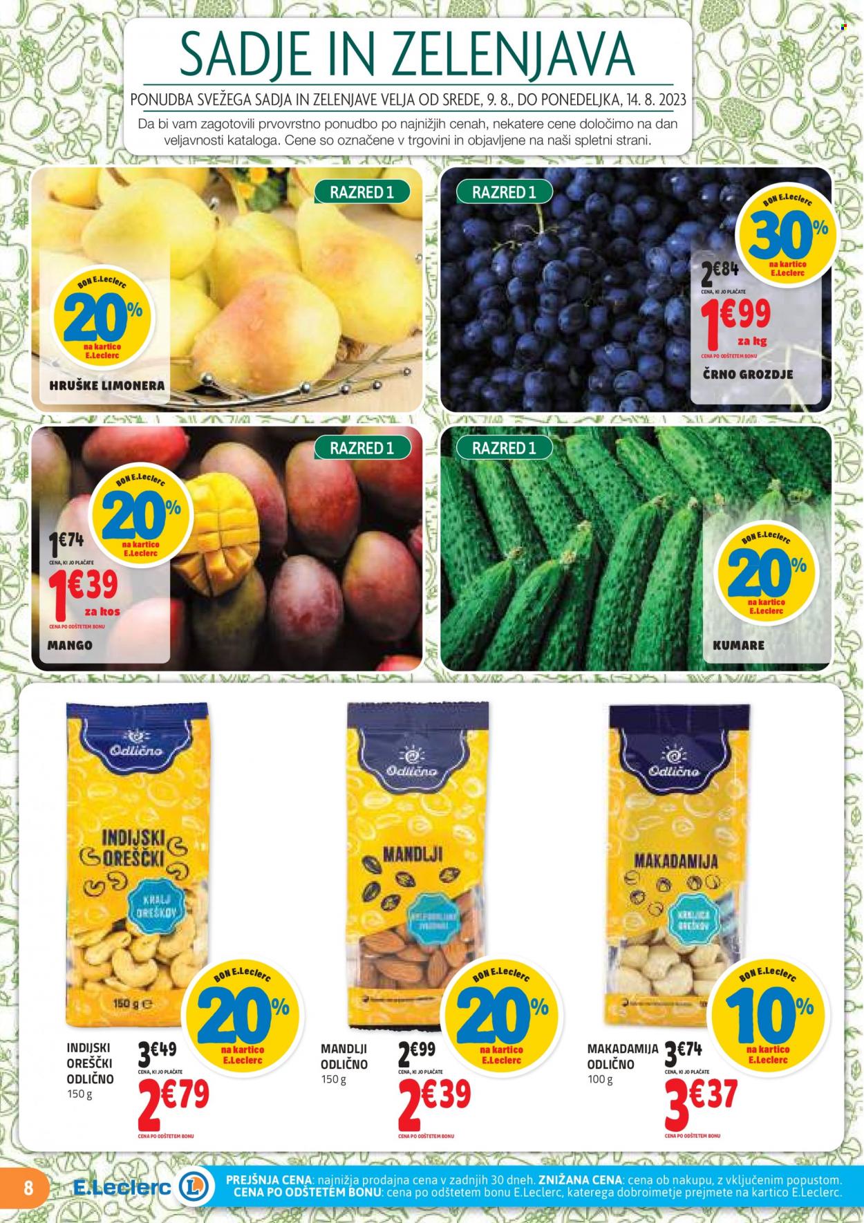 E.Leclerc katalog - 9.8.2023 - 19.8.2023. Stran 8