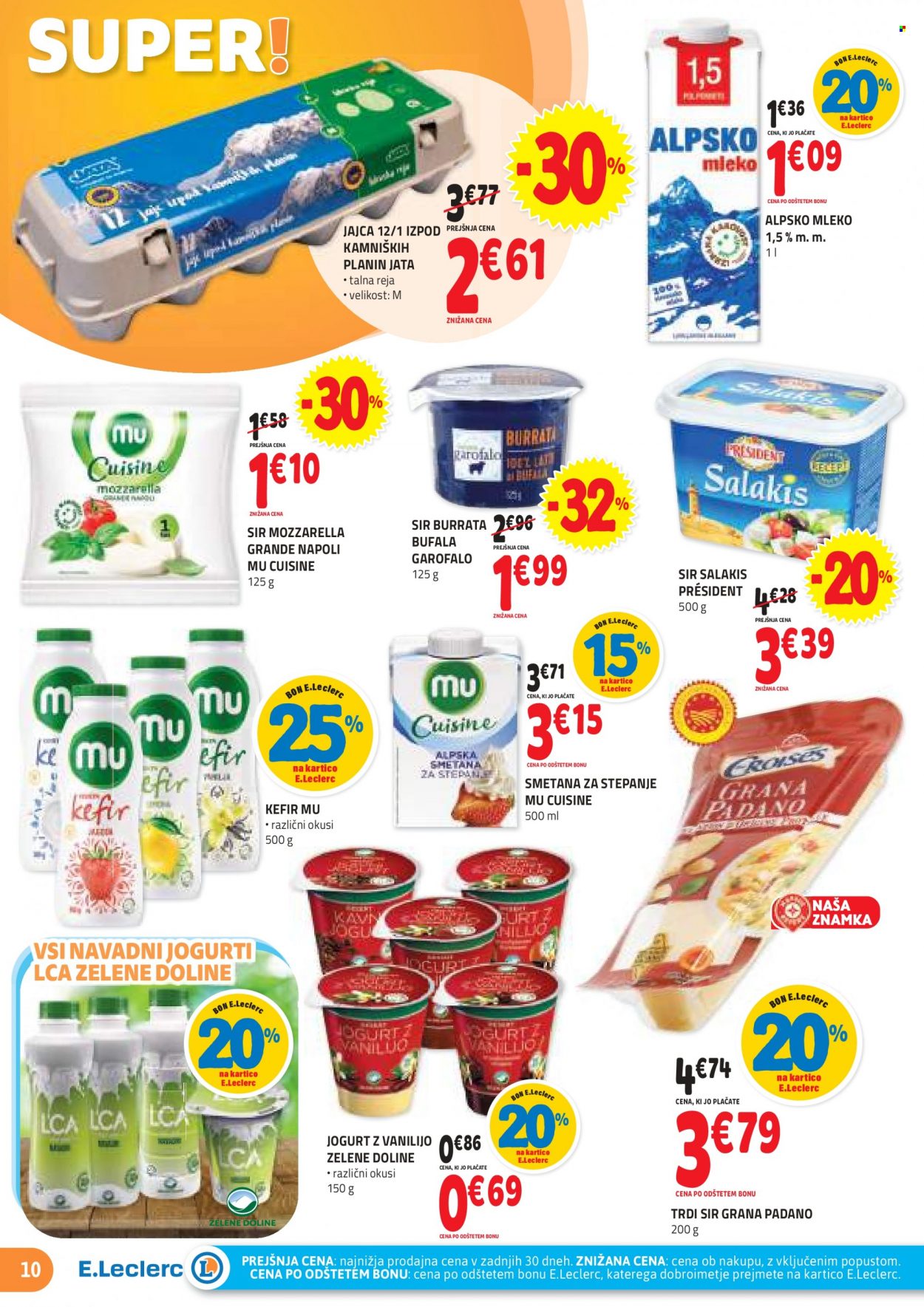 E.Leclerc katalog - 9.8.2023 - 19.8.2023. Stran 10