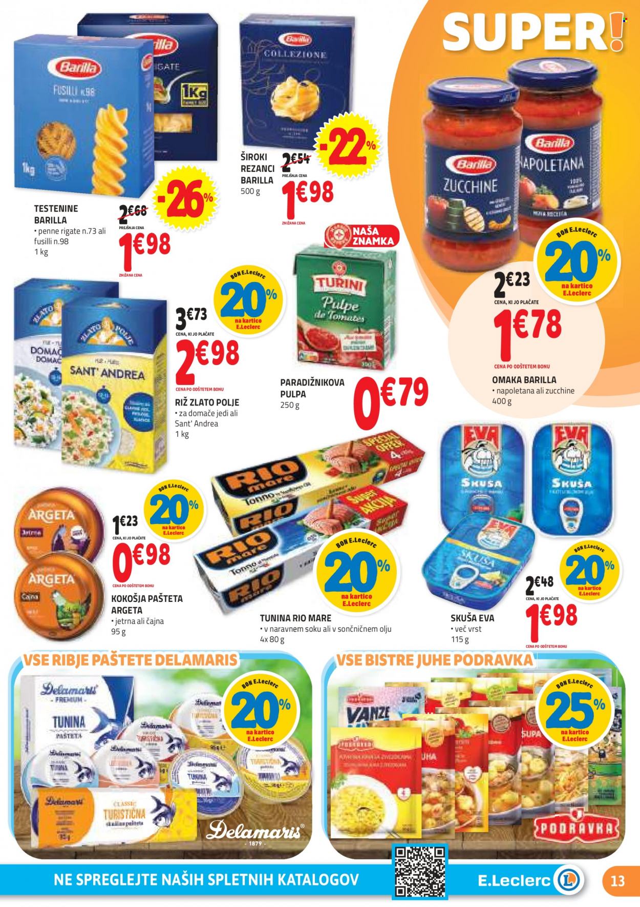 E.Leclerc katalog - 9.8.2023 - 19.8.2023. Stran 13