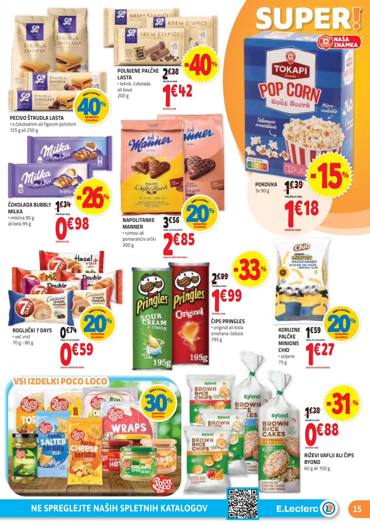 E.Leclerc katalog - 9.8.2023 - 19.8.2023. Stran 15