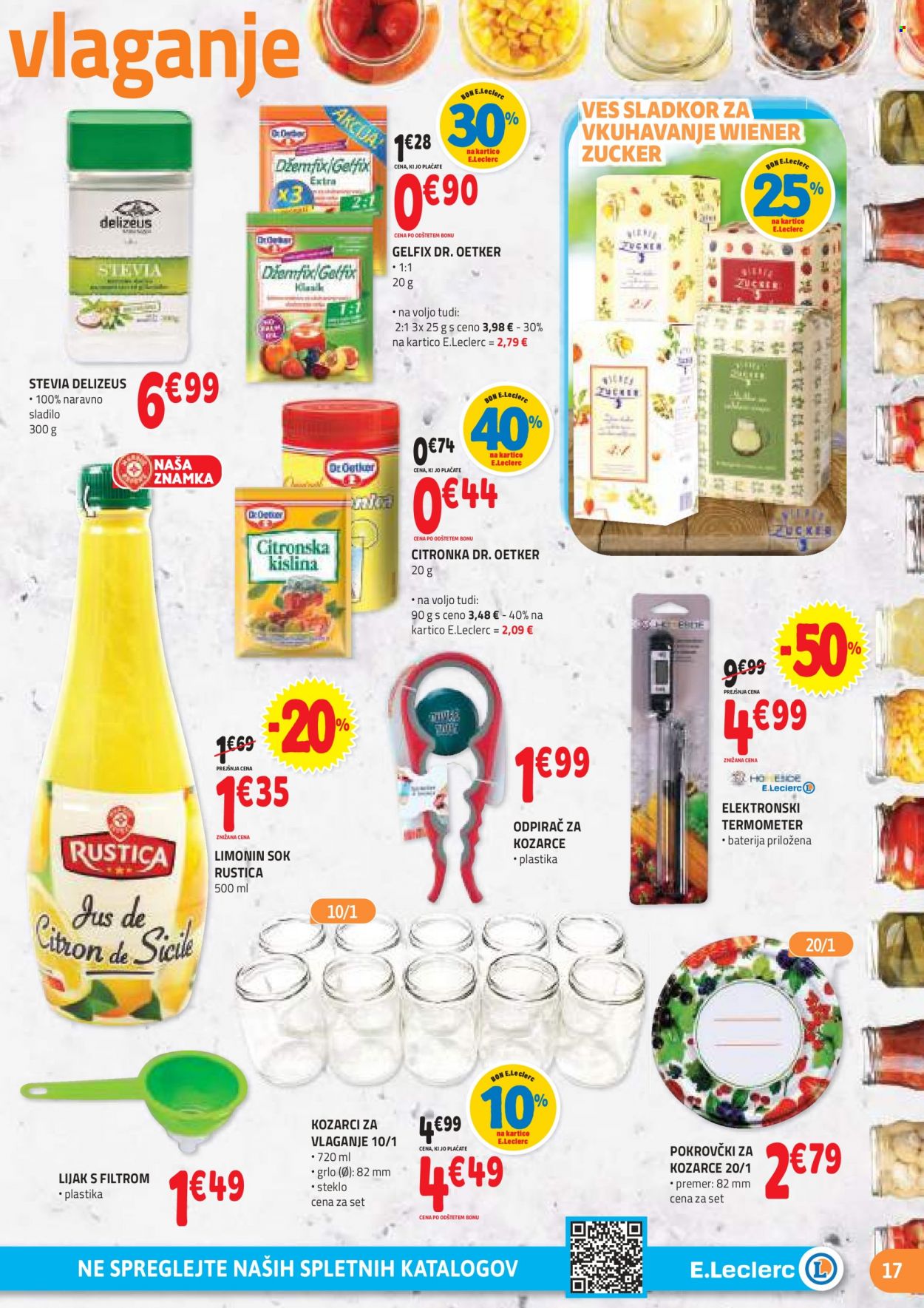 E.Leclerc katalog - 9.8.2023 - 19.8.2023. Stran 17