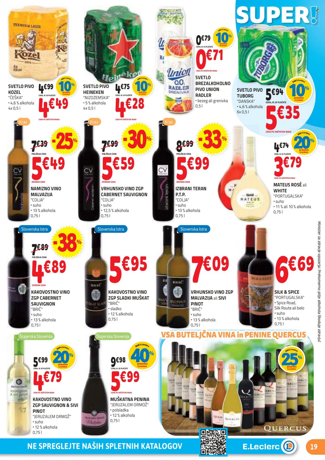 E.Leclerc katalog - 9.8.2023 - 19.8.2023. Stran 19