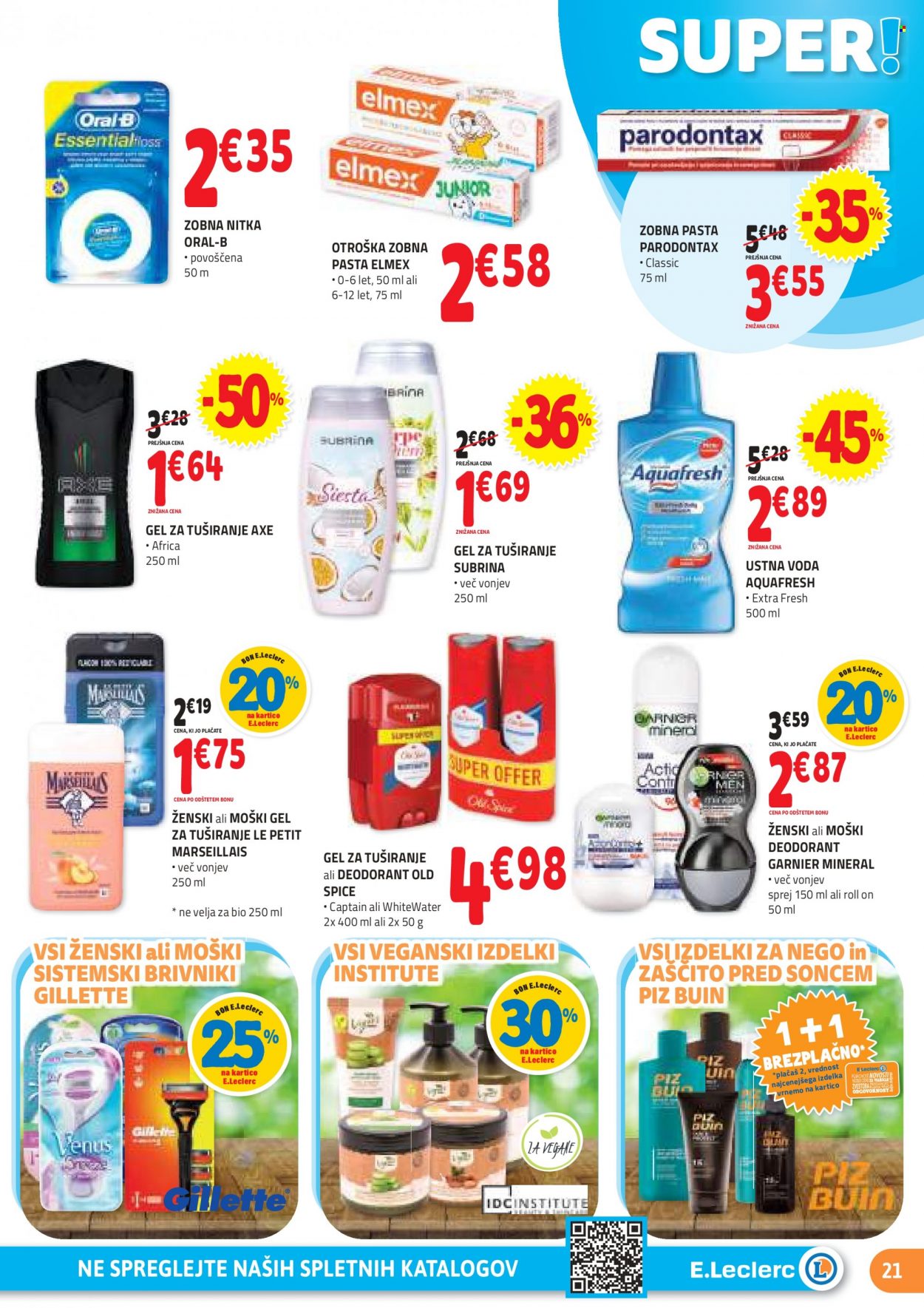 E.Leclerc katalog - 9.8.2023 - 19.8.2023. Stran 21